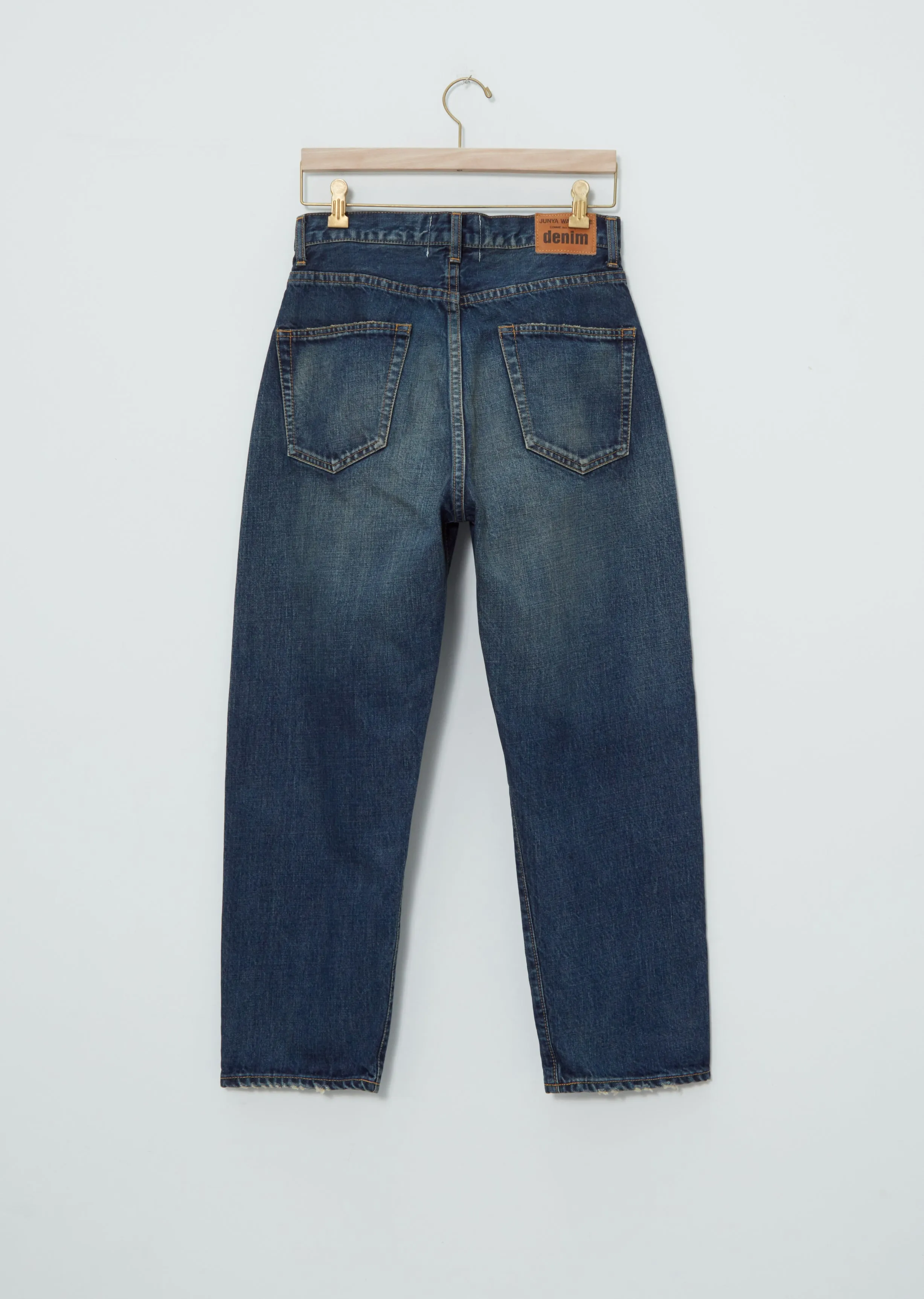 5-Pocket Indigo Denim Jeans