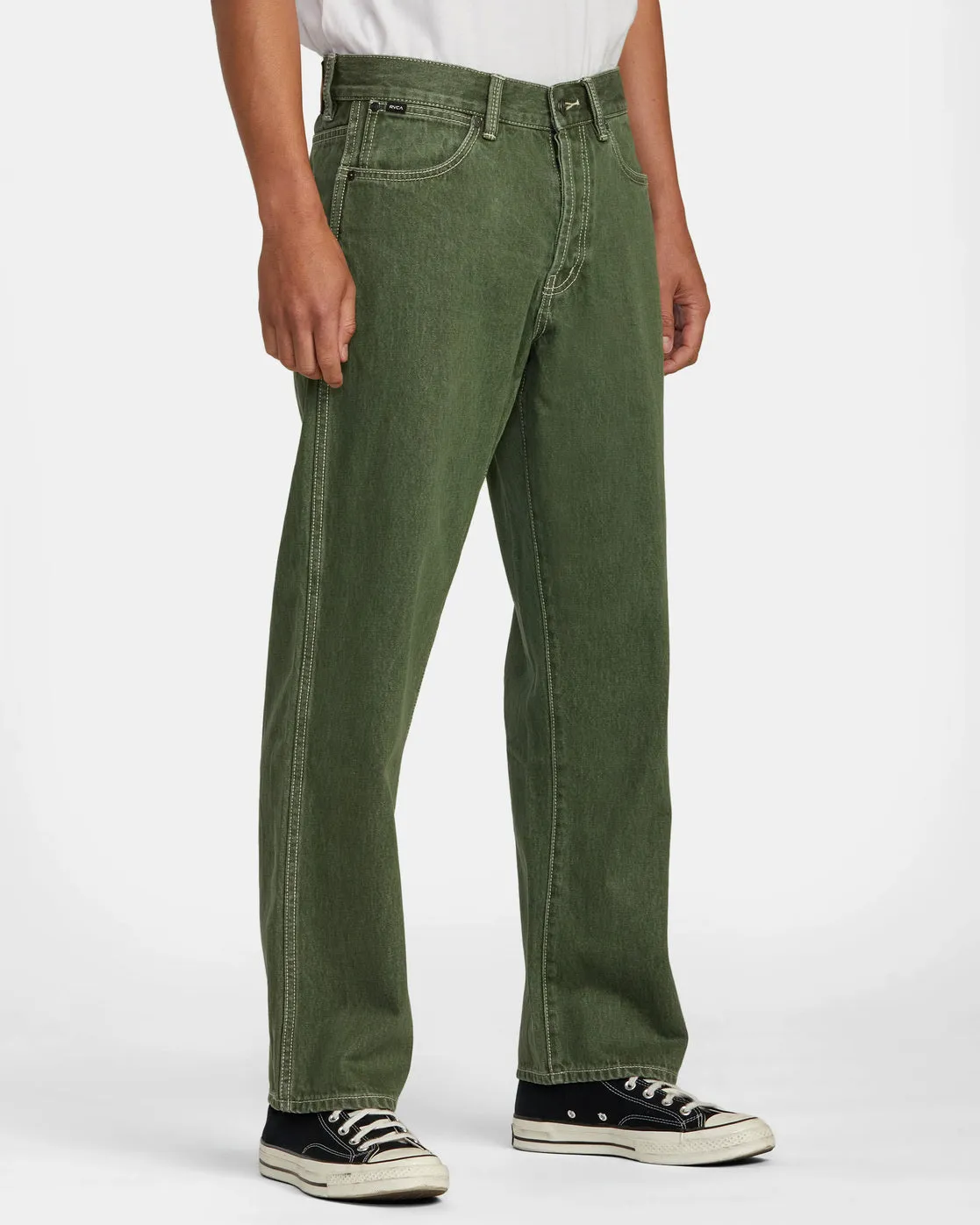 Americana Relaxed Fit Denim Jeans - Cactus