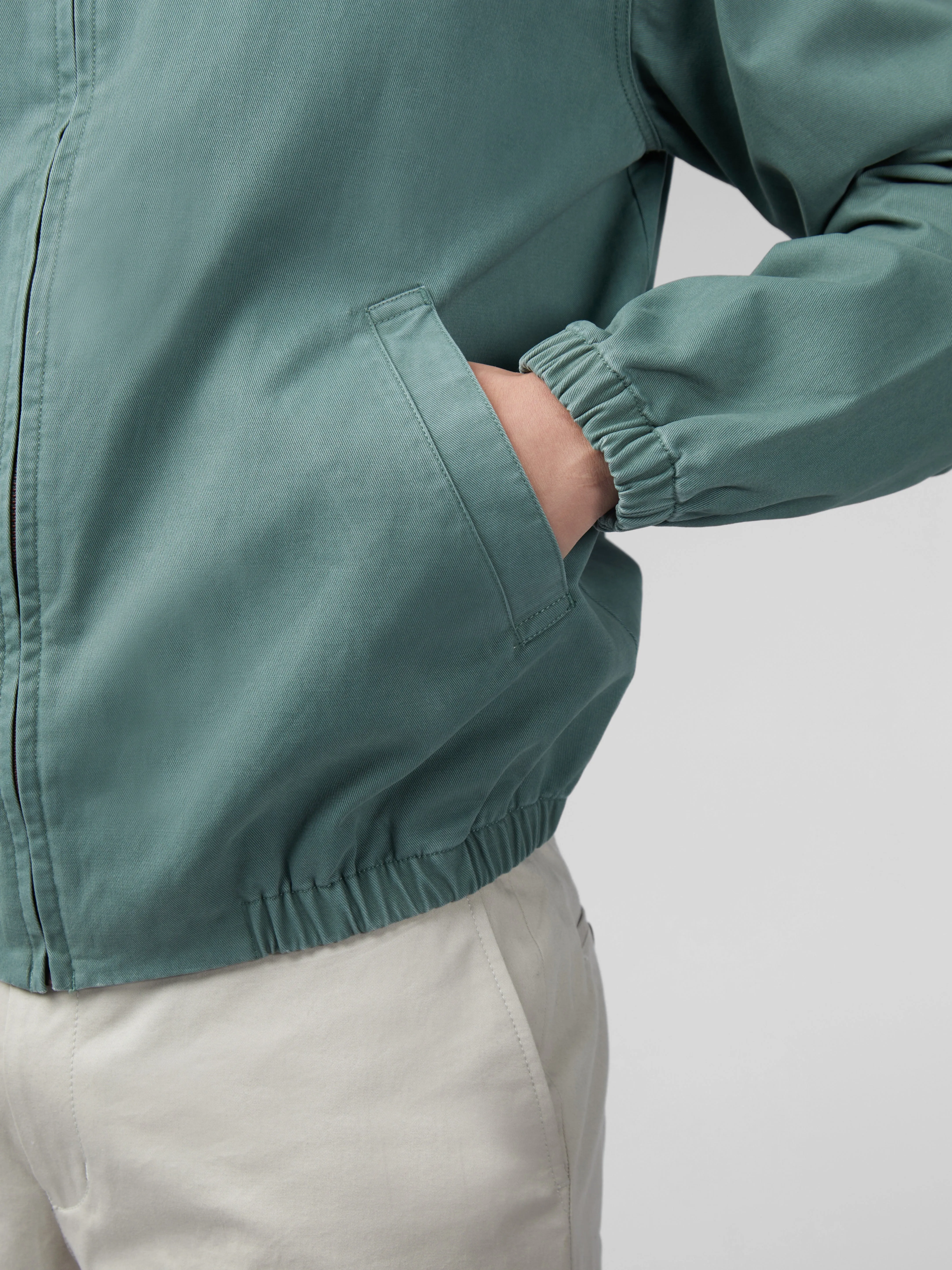 B by Ben Sherman Sports Blouson Jacket - Sage