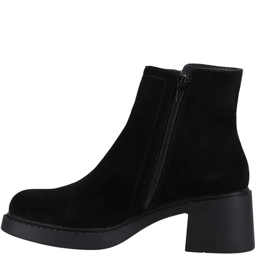 Black Adele Ankle Boots