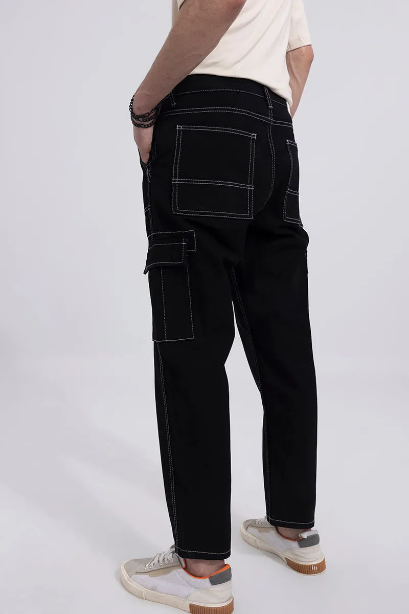 Black Baggy Fit Jeans