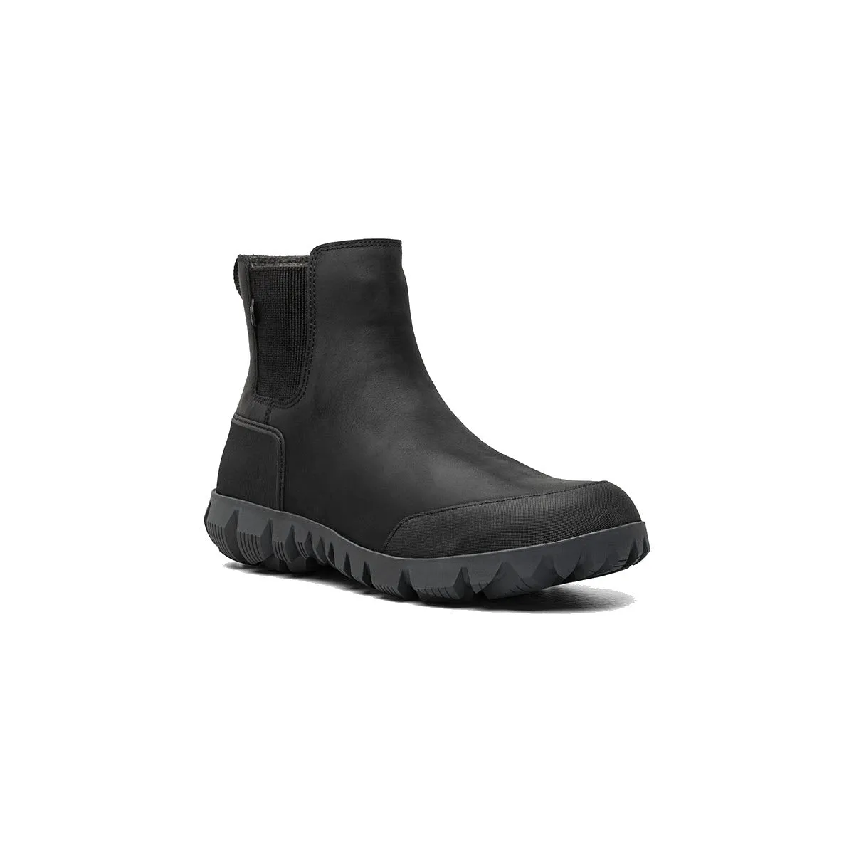 BOGS ARCATA URBAN LEATHER CHELSEA BOOT BLACK - MENS