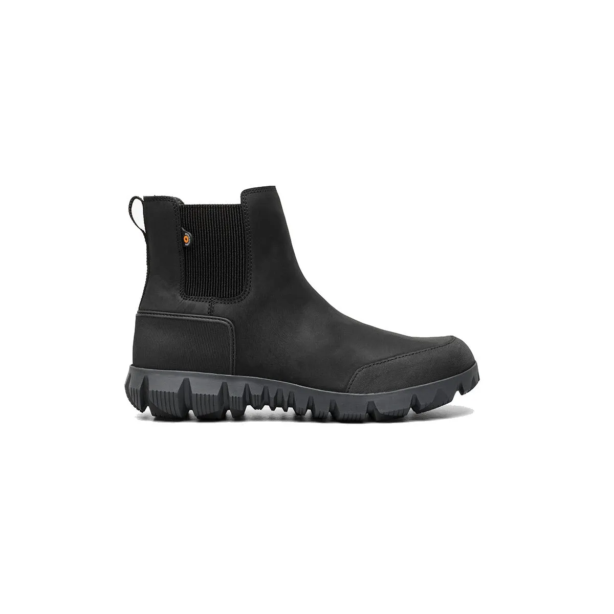 BOGS ARCATA URBAN LEATHER CHELSEA BOOT BLACK - MENS