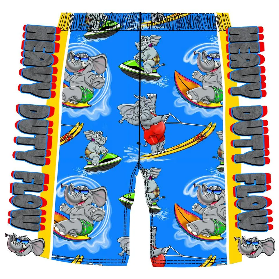 Boys Elephant Water Sports Short