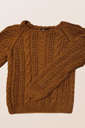 Camel Knitted Jumper