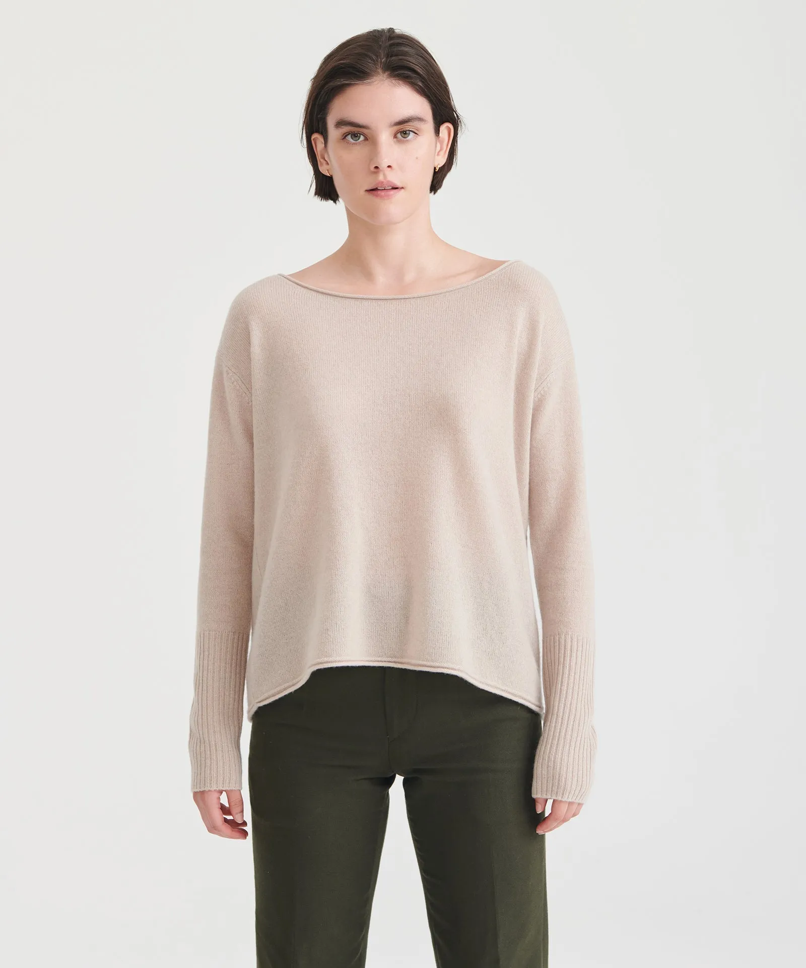 Cashmere Boatneck Sweater