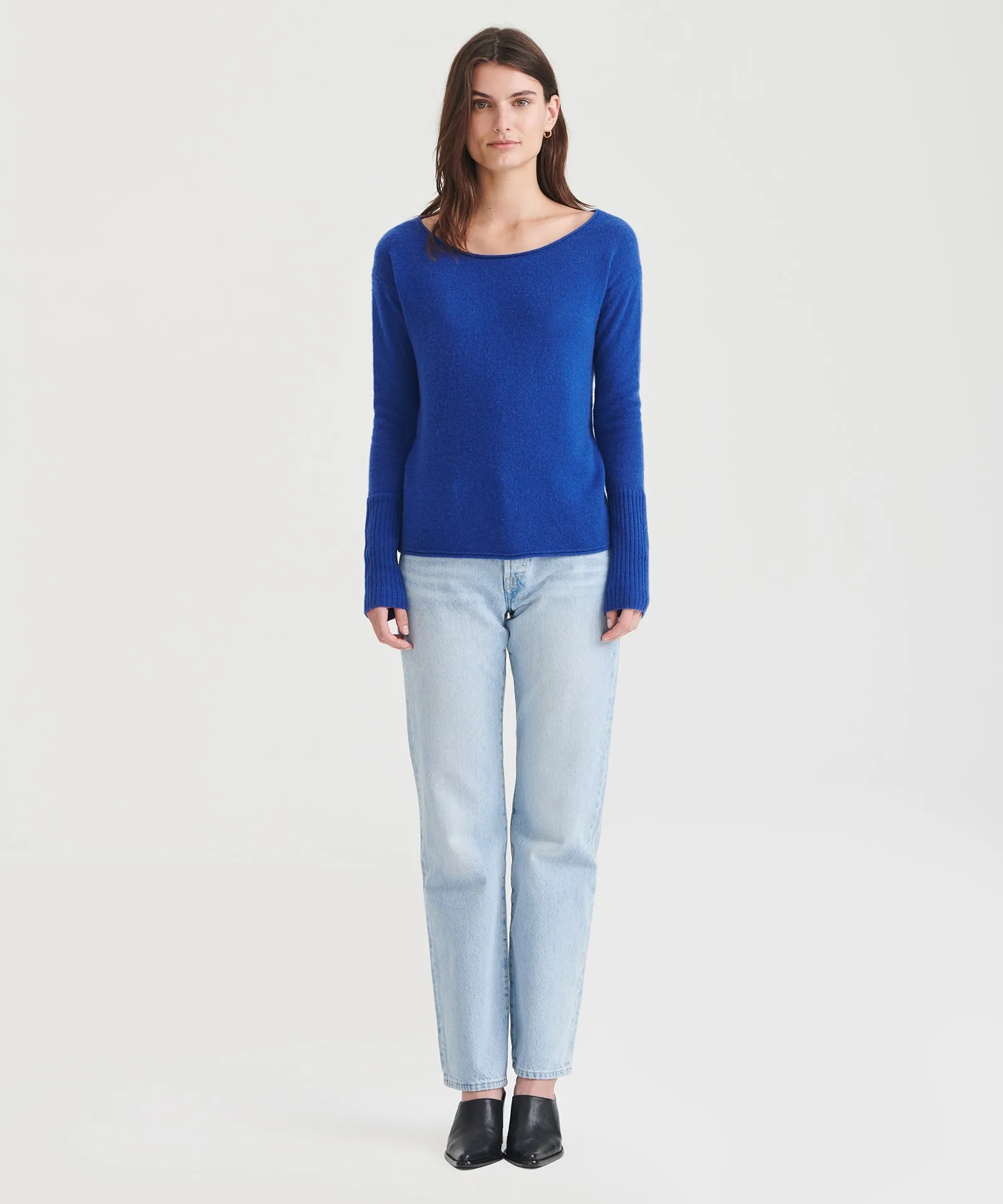 Cashmere Boatneck Sweater