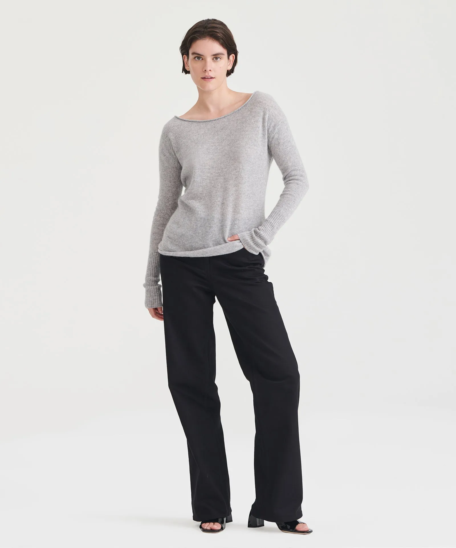 Cashmere Boatneck Sweater