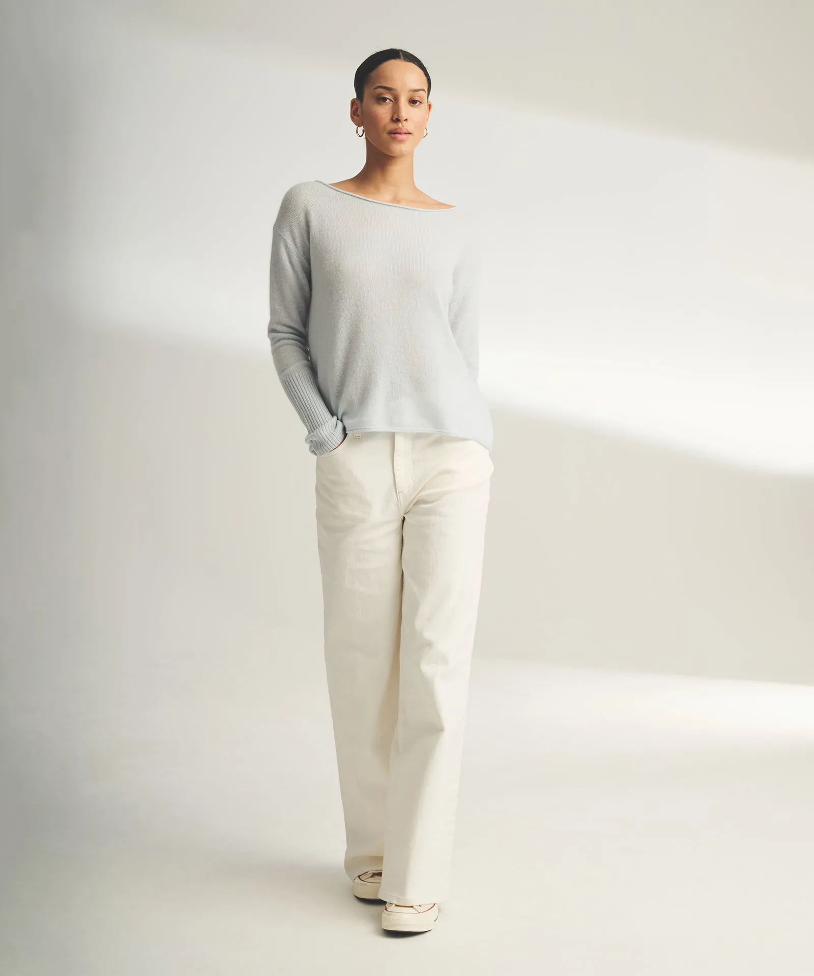 Cashmere Boatneck Sweater