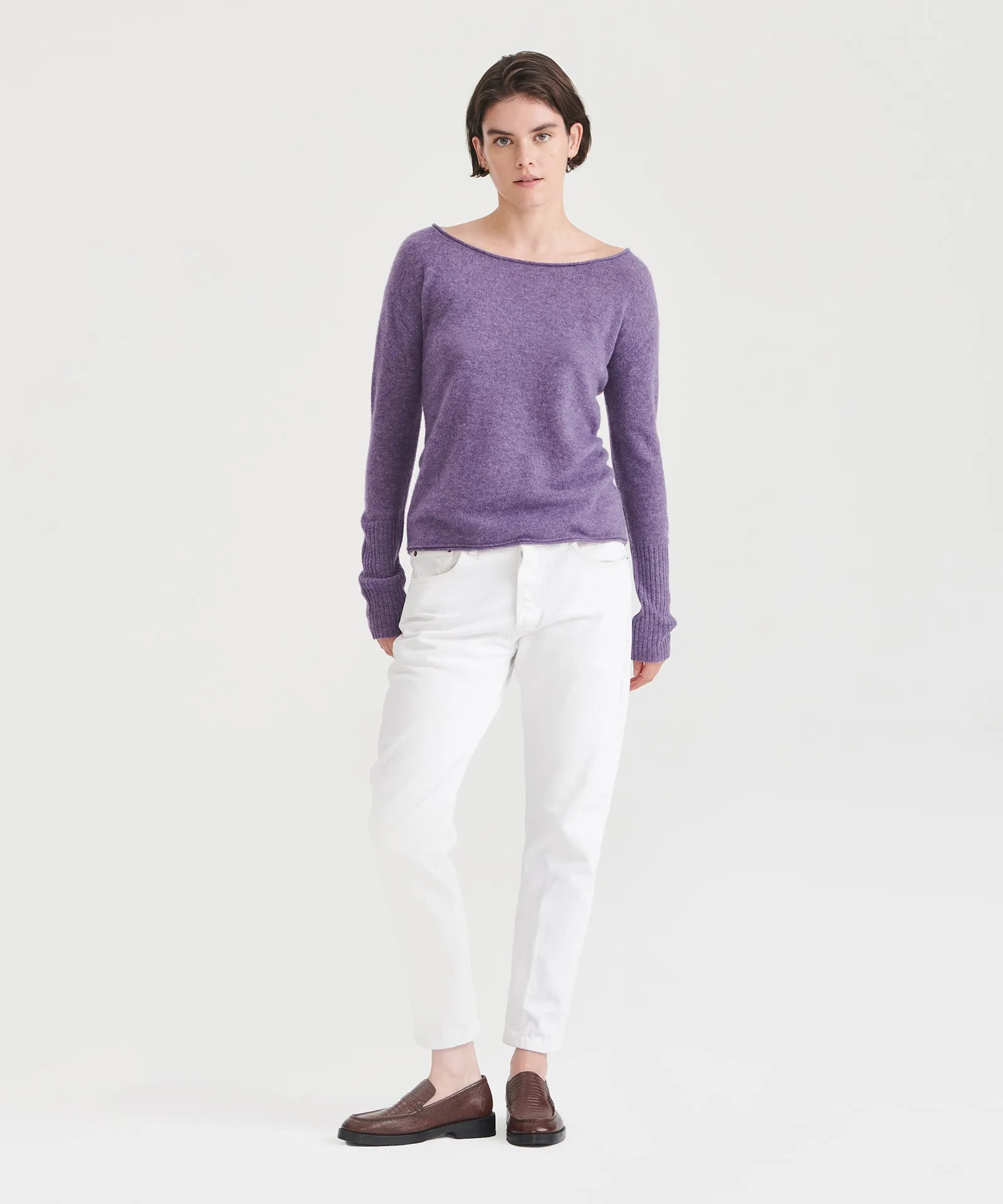 Cashmere Boatneck Sweater