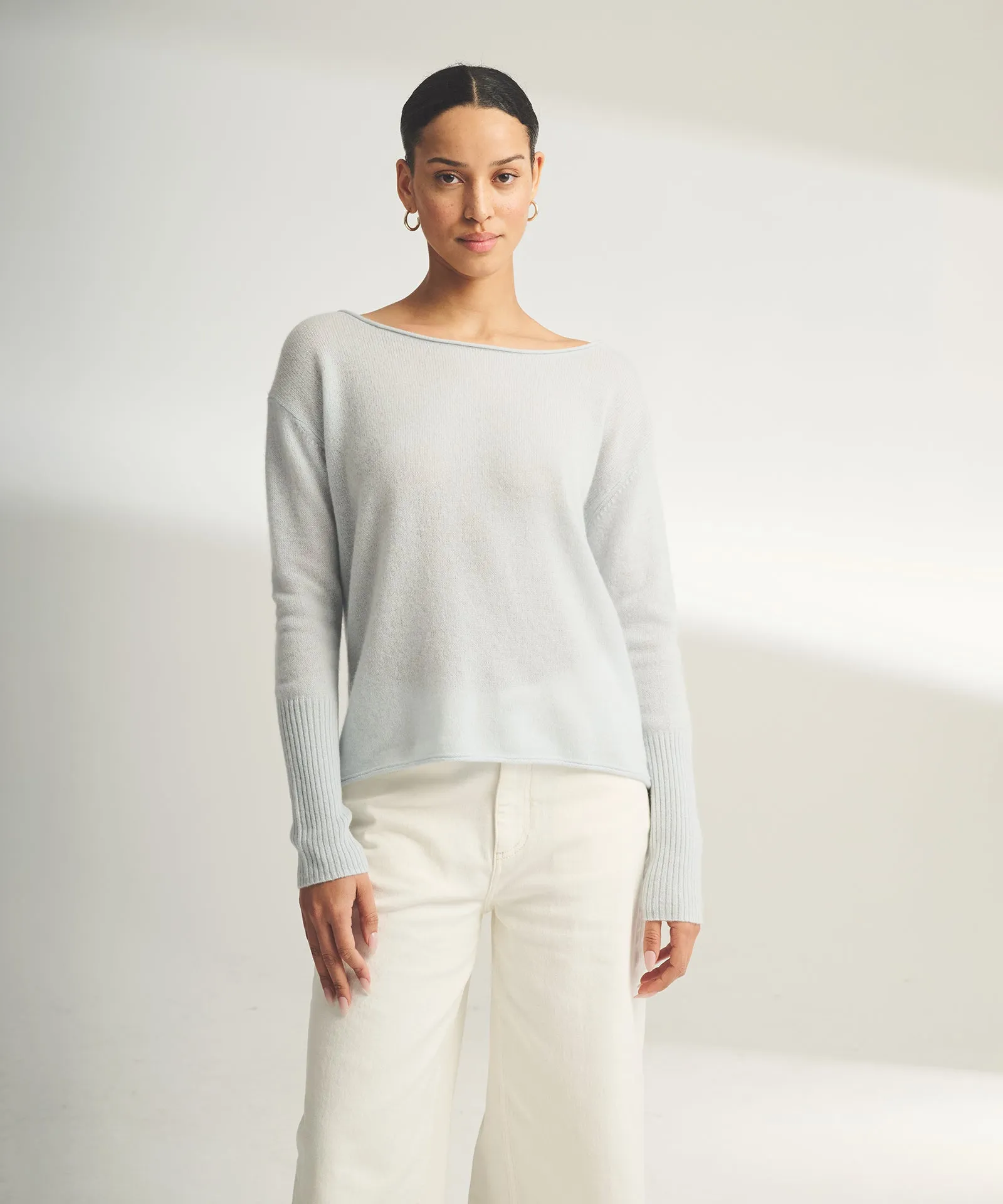 Cashmere Boatneck Sweater