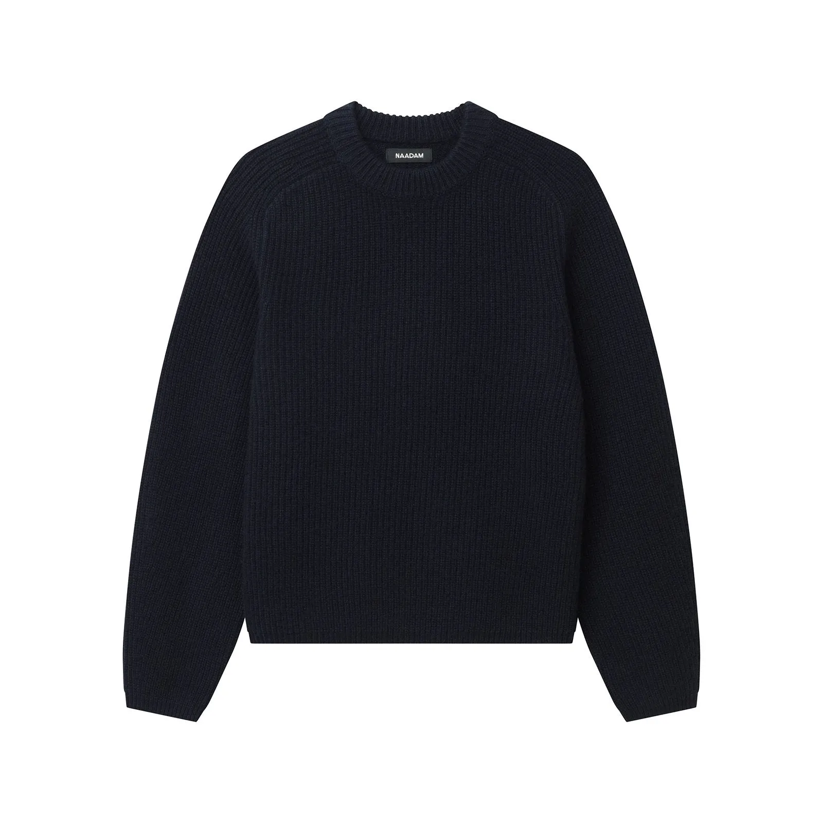 Cashmere Ribbed Mockneck Sweater