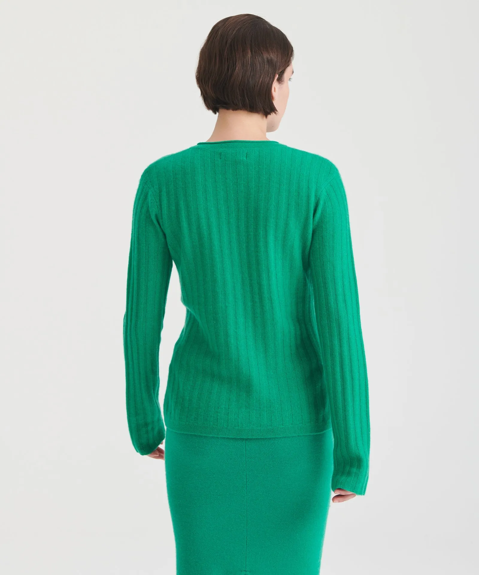 Cashmere Ribbed Sweater