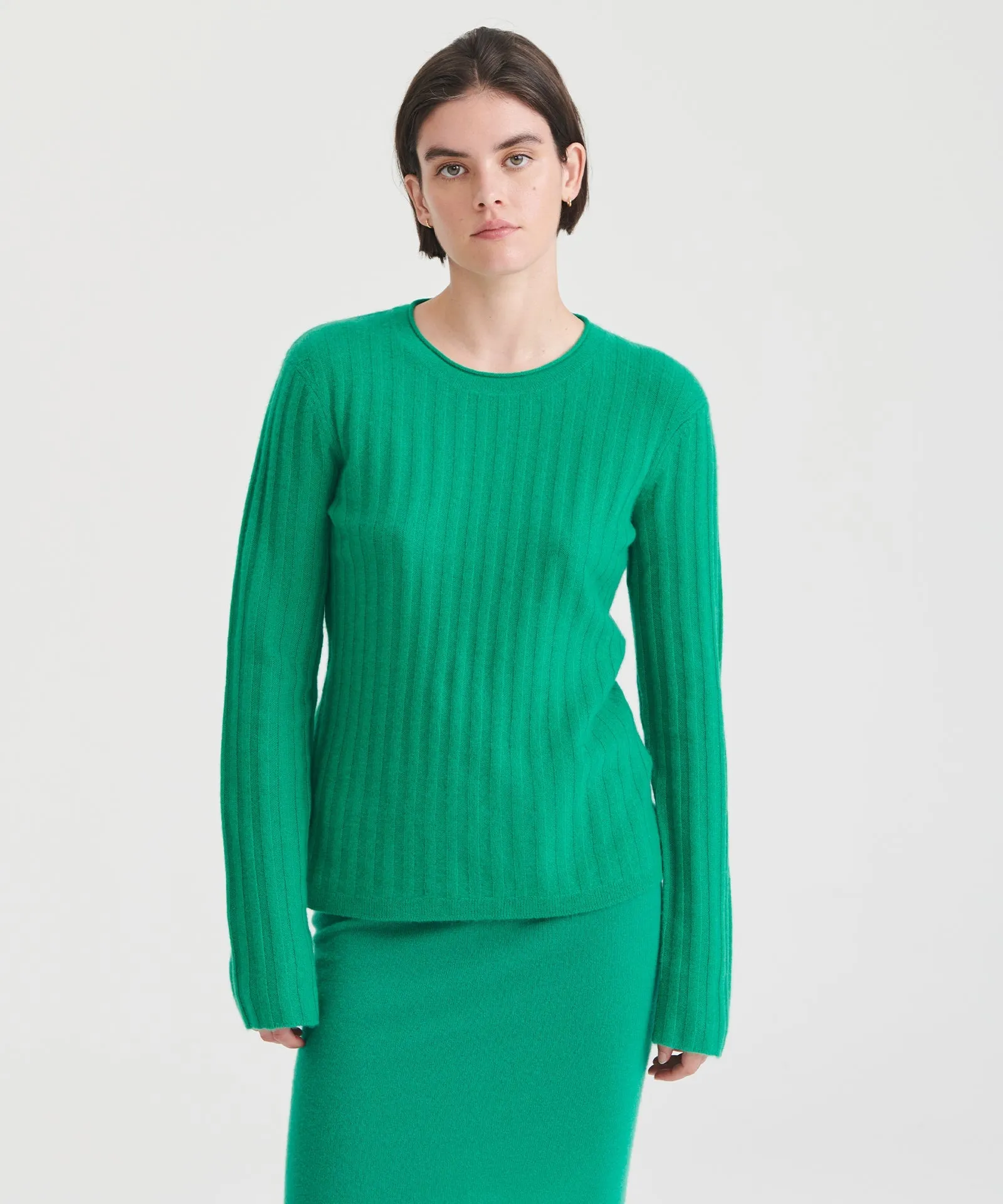 Cashmere Ribbed Sweater