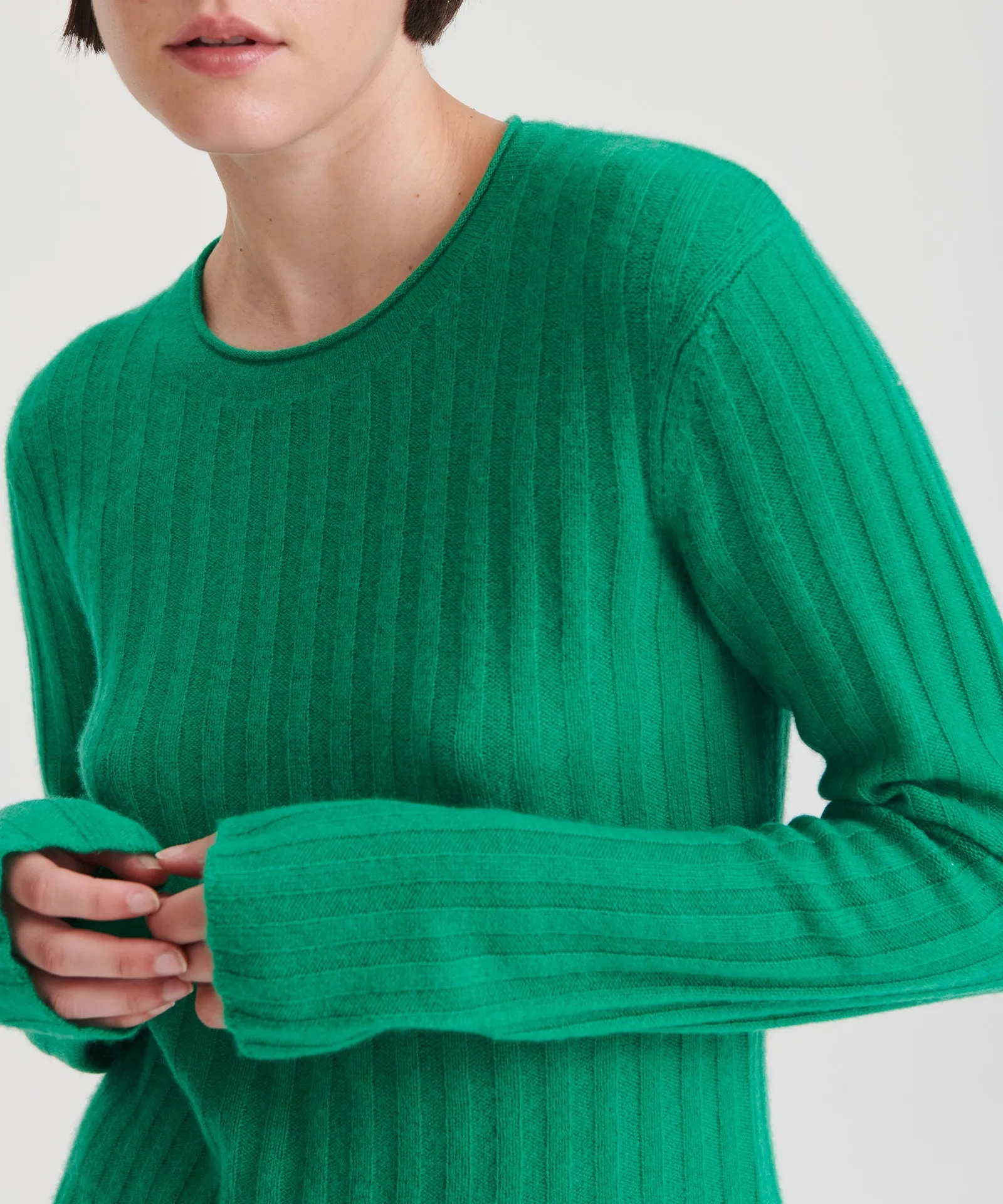 Cashmere Ribbed Sweater