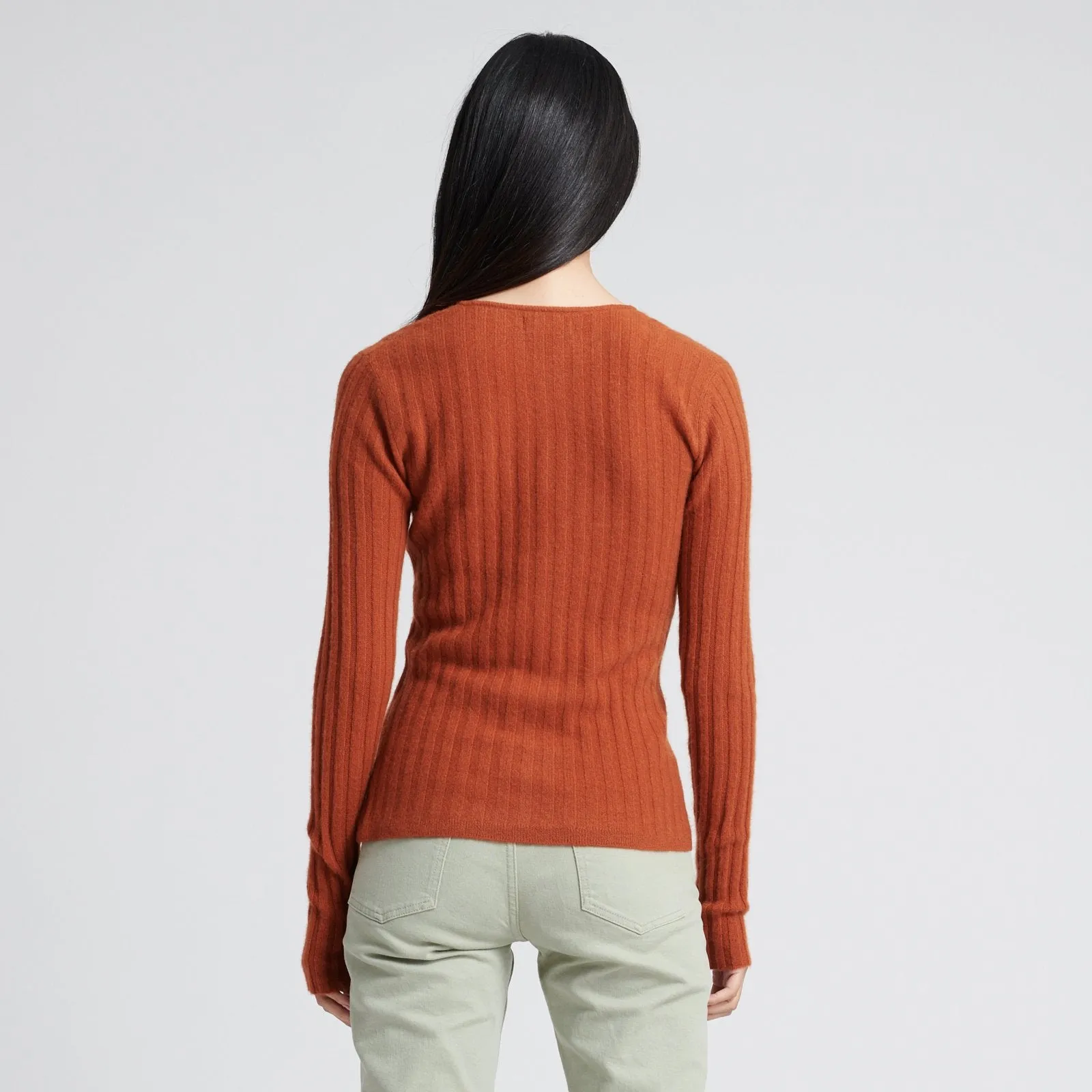 Cashmere Scoop Sweater