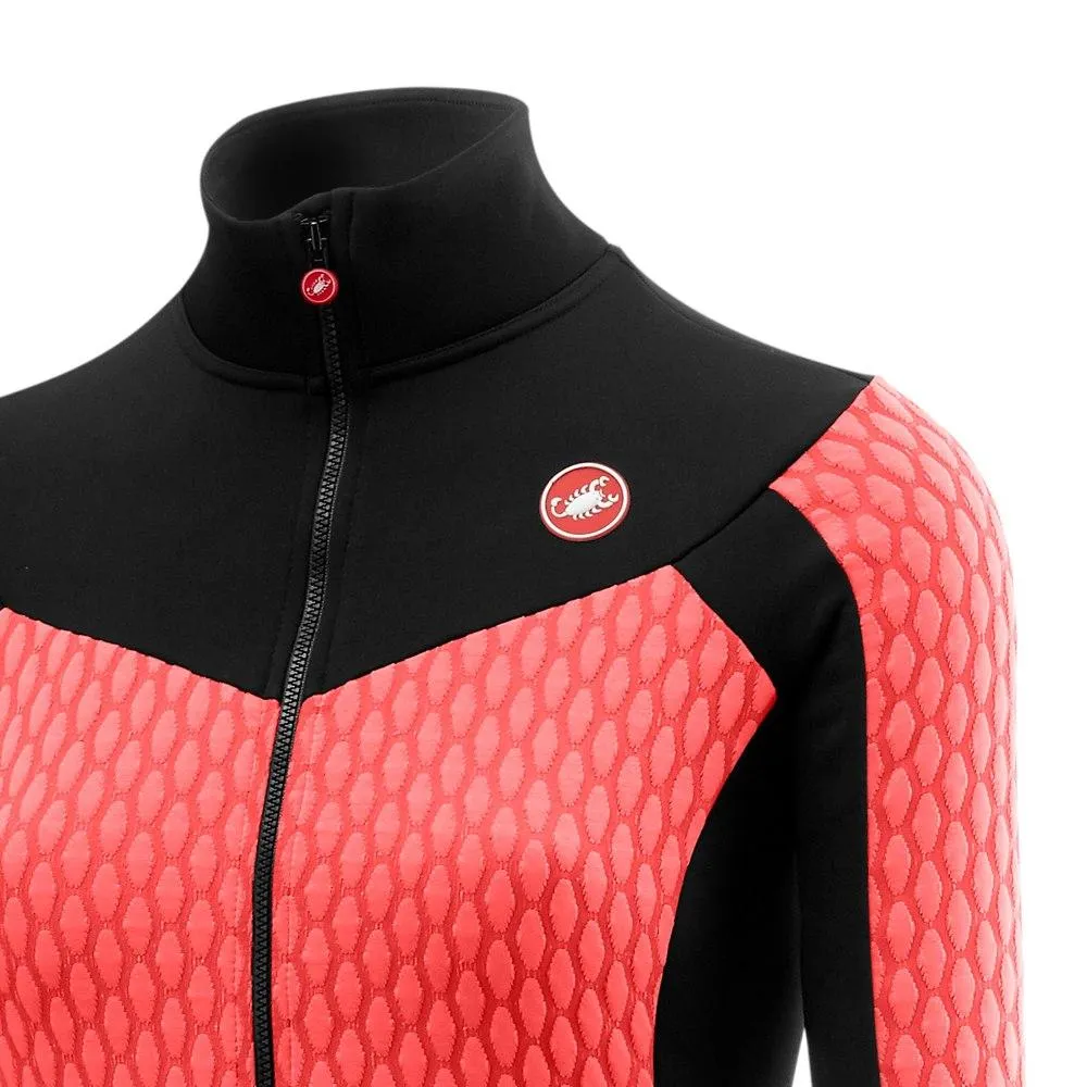 Castelli Women's Sfida W Jersey FZ - Pink