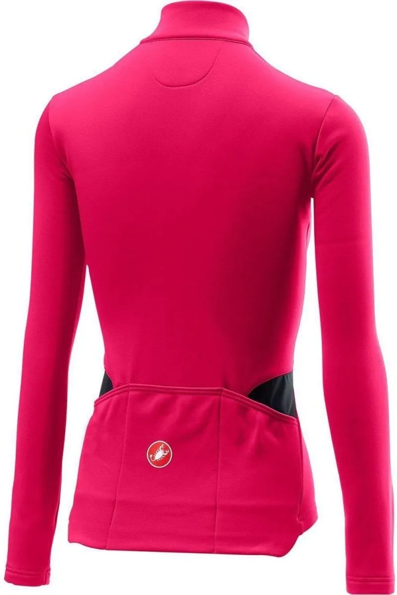 Castelli Women's Sinergia Jersey FZ - Magenta