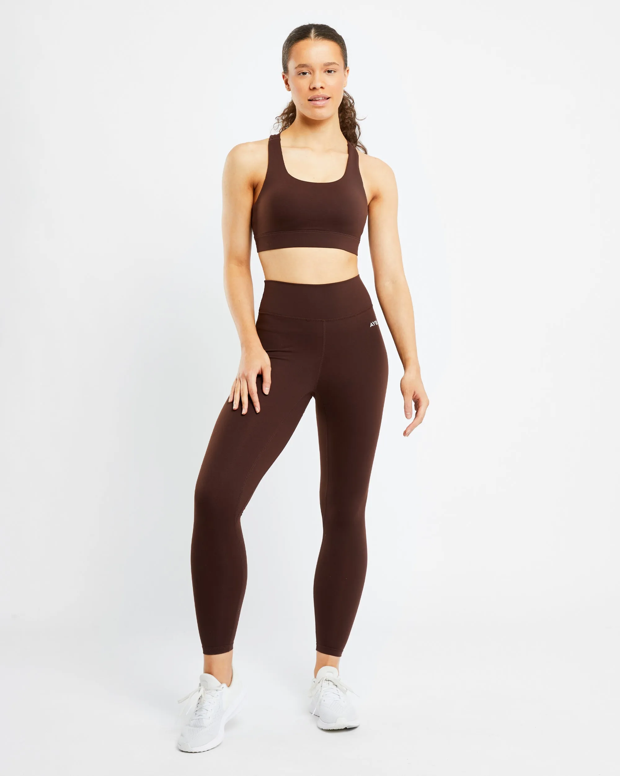 Core Sports Bra - Chocolate Brown