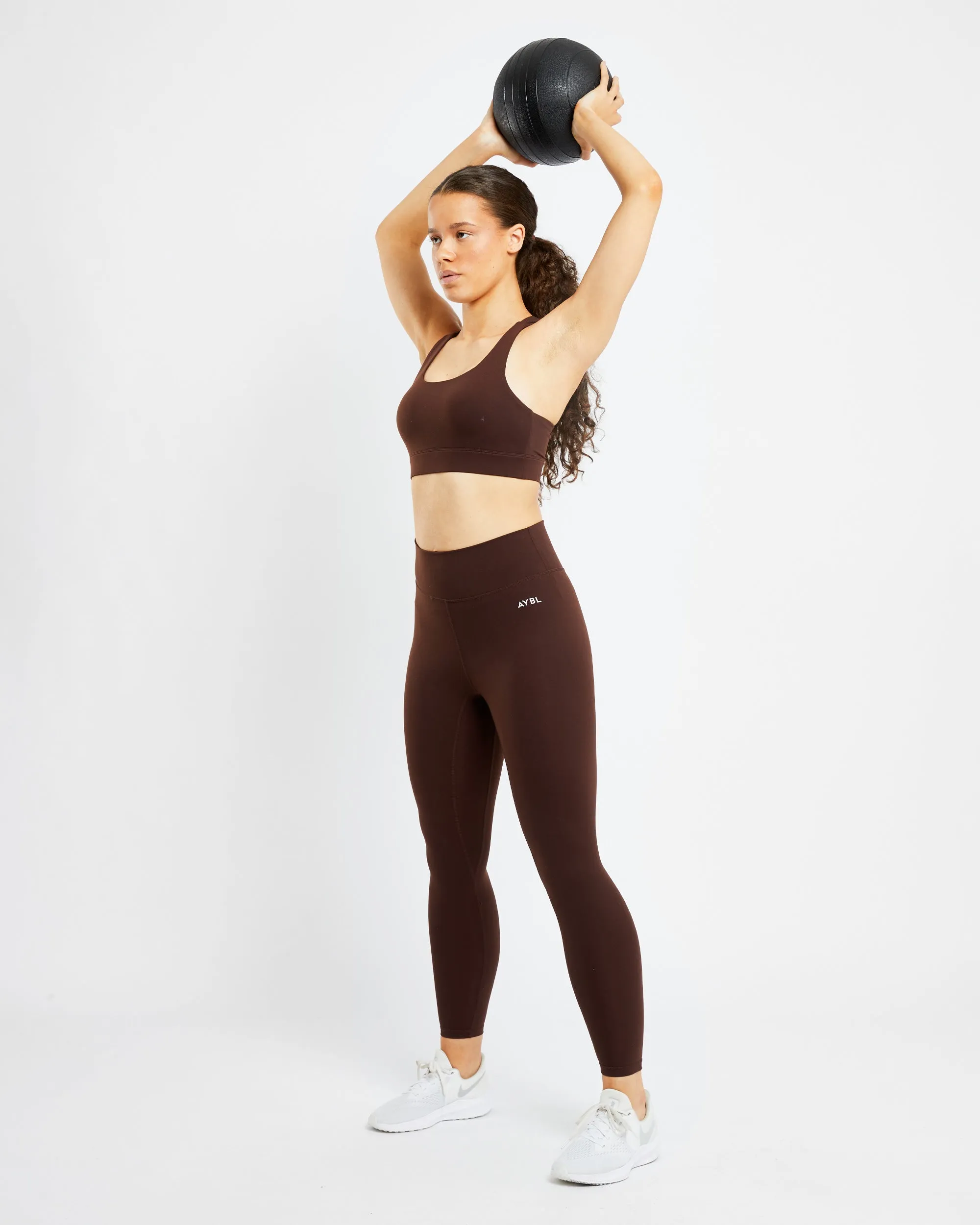 Core Sports Bra - Chocolate Brown