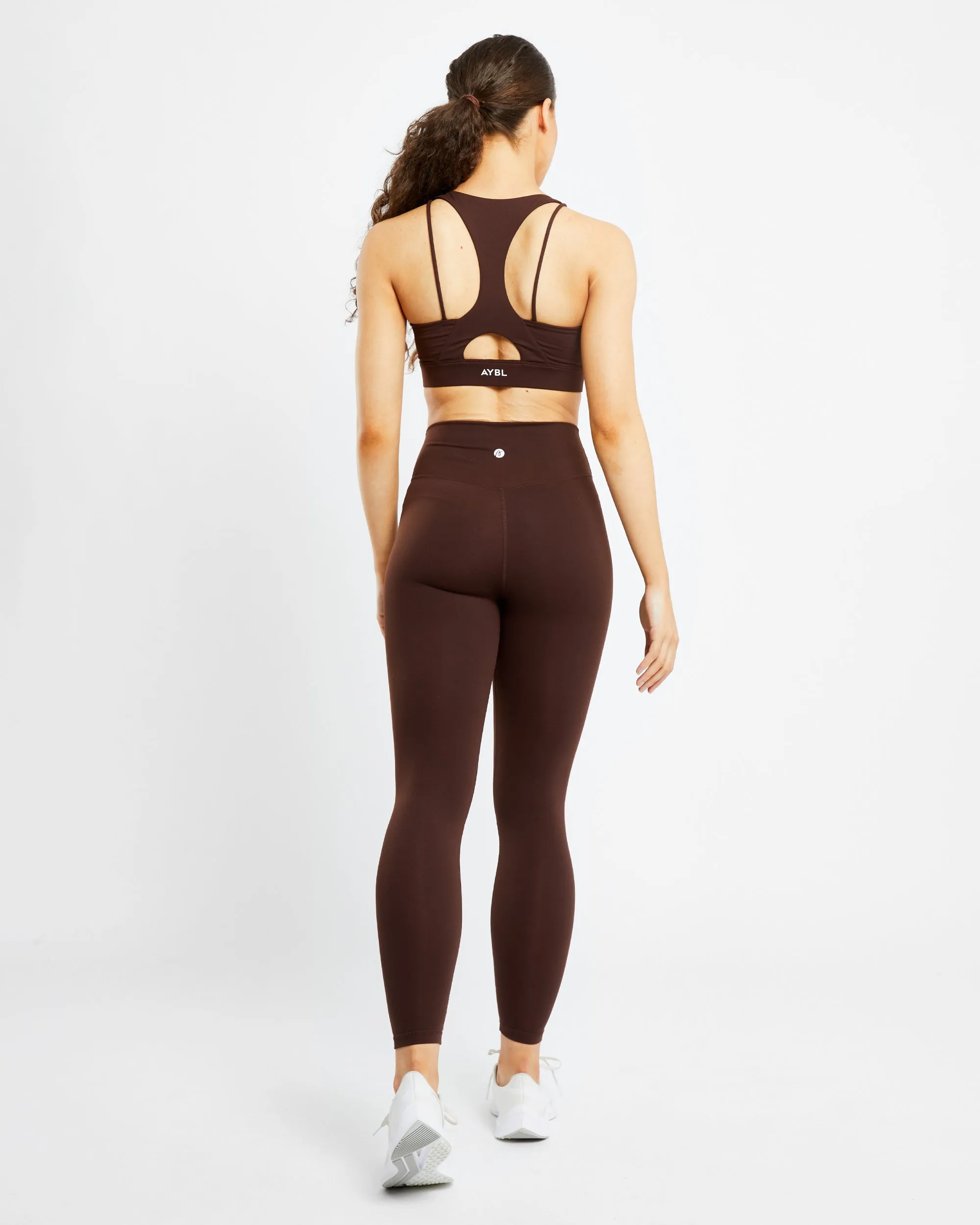 Core Sports Bra - Chocolate Brown