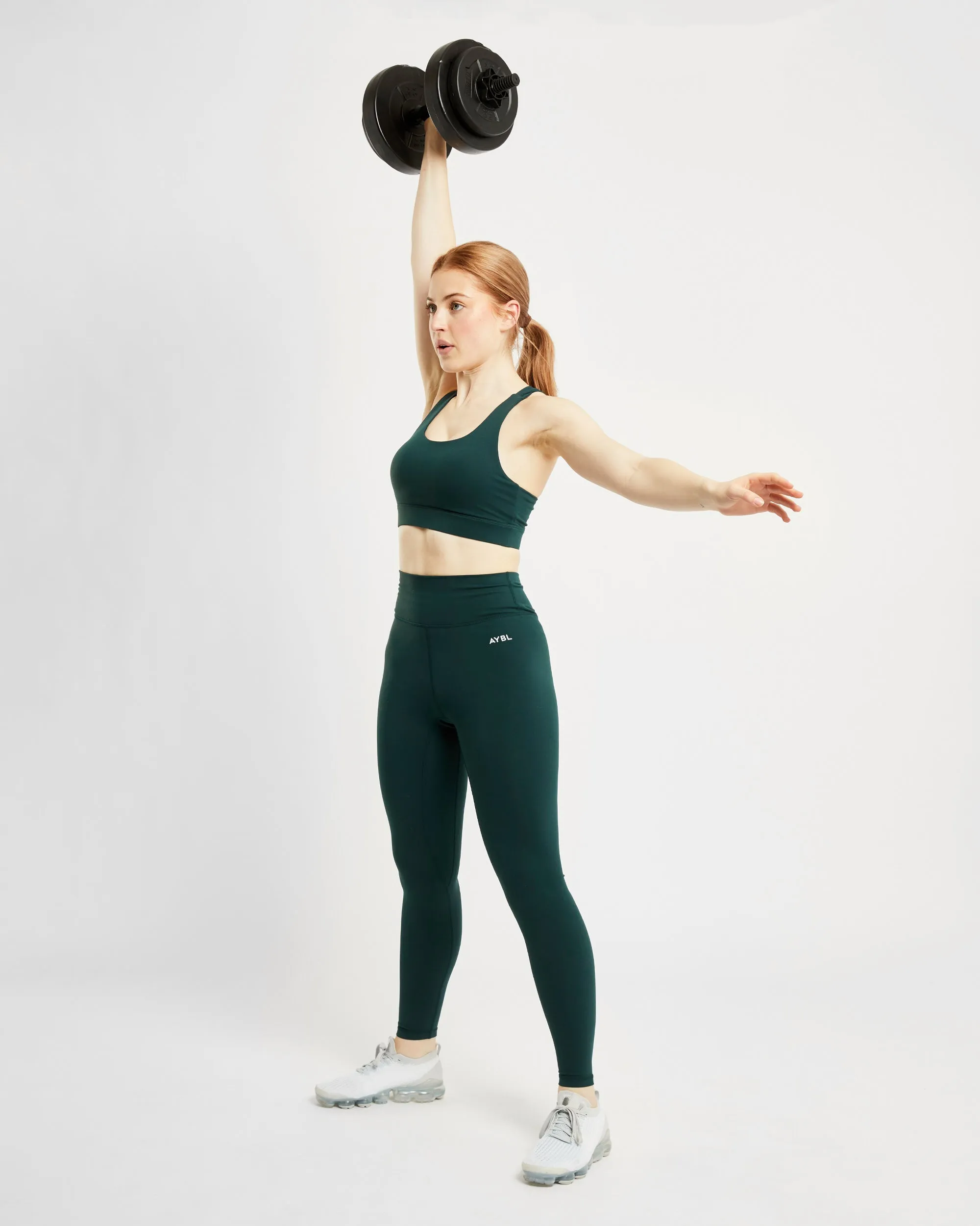 Core Sports Bra - Forest Green