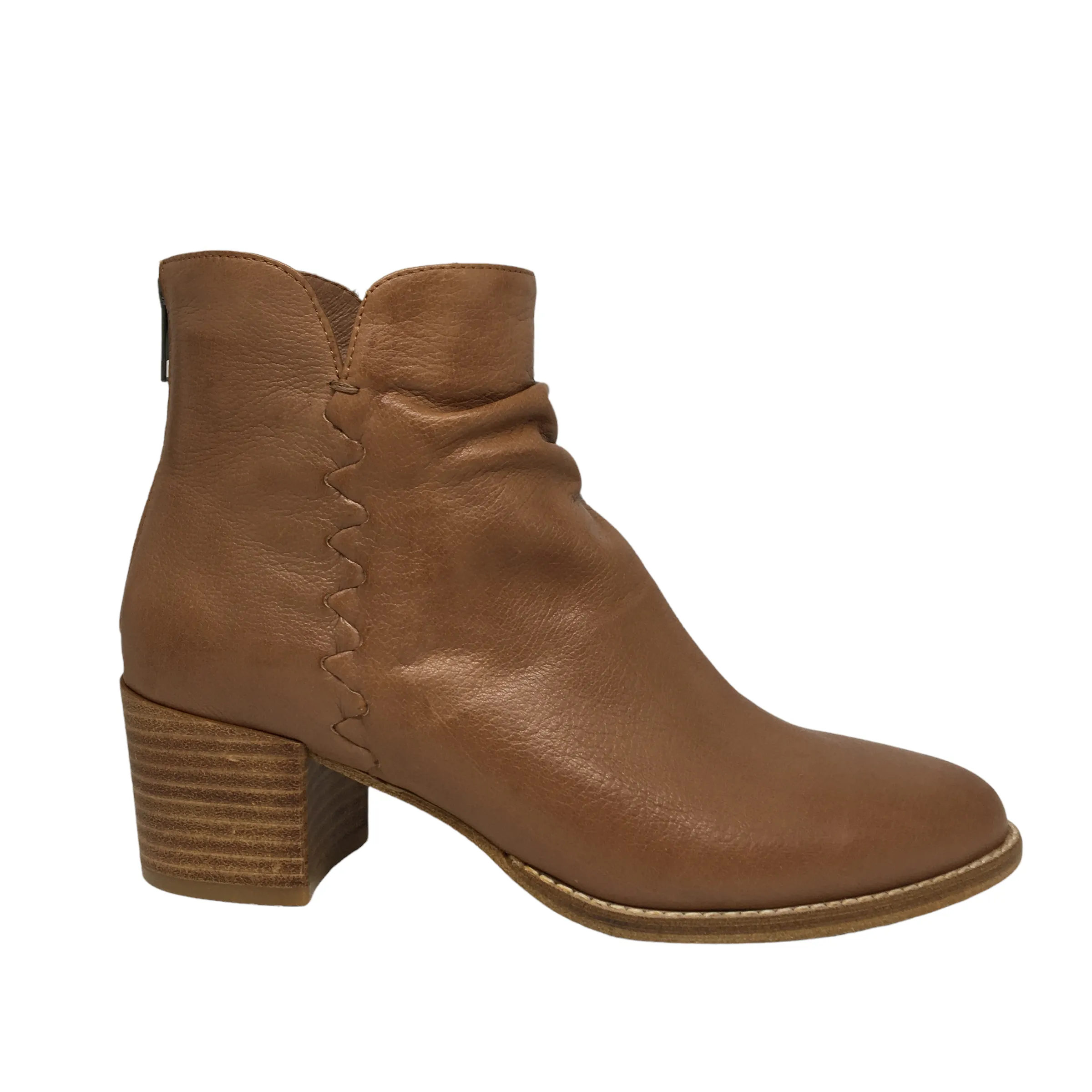 Django & Juliette Millie Cognac Leather Boot