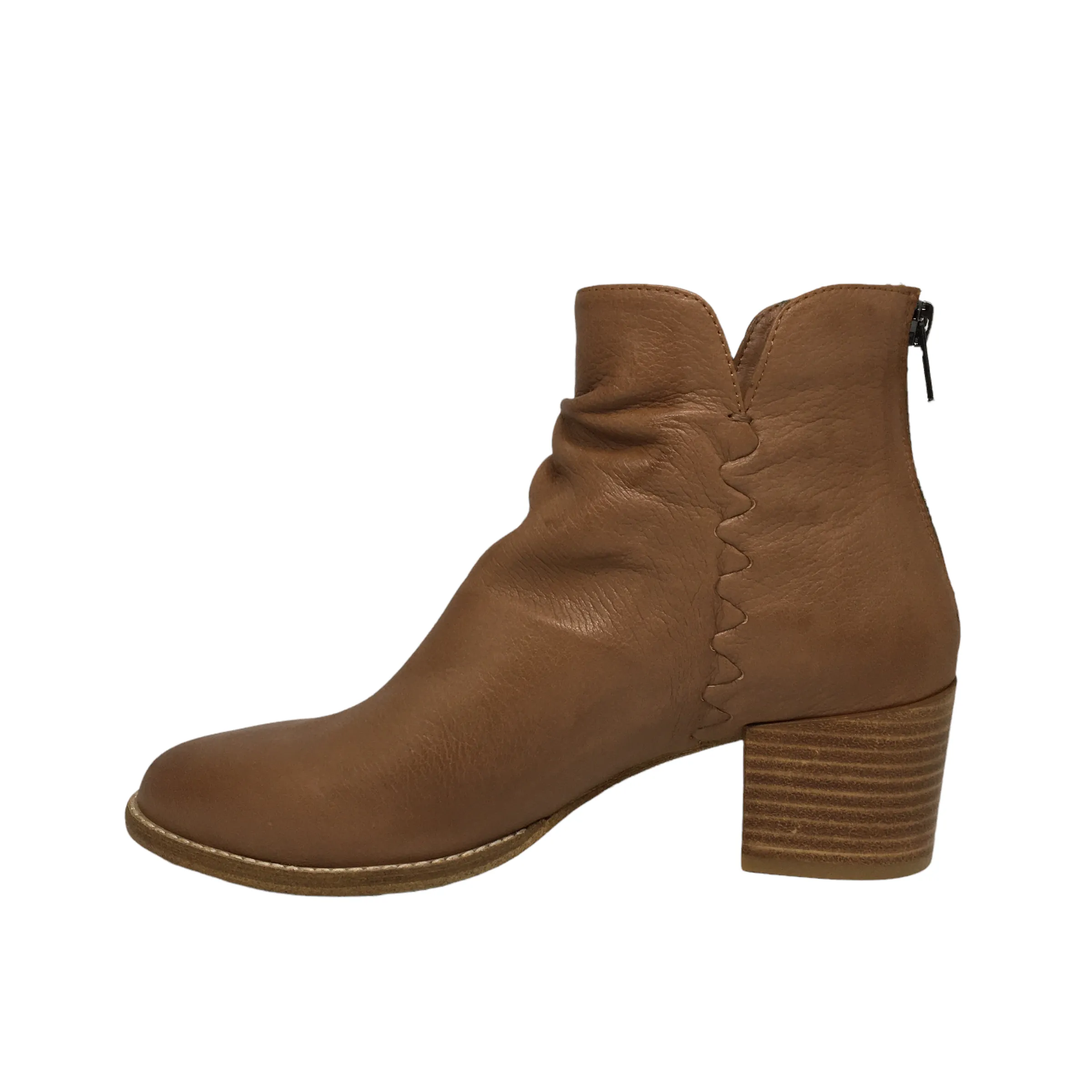 Django & Juliette Millie Cognac Leather Boot