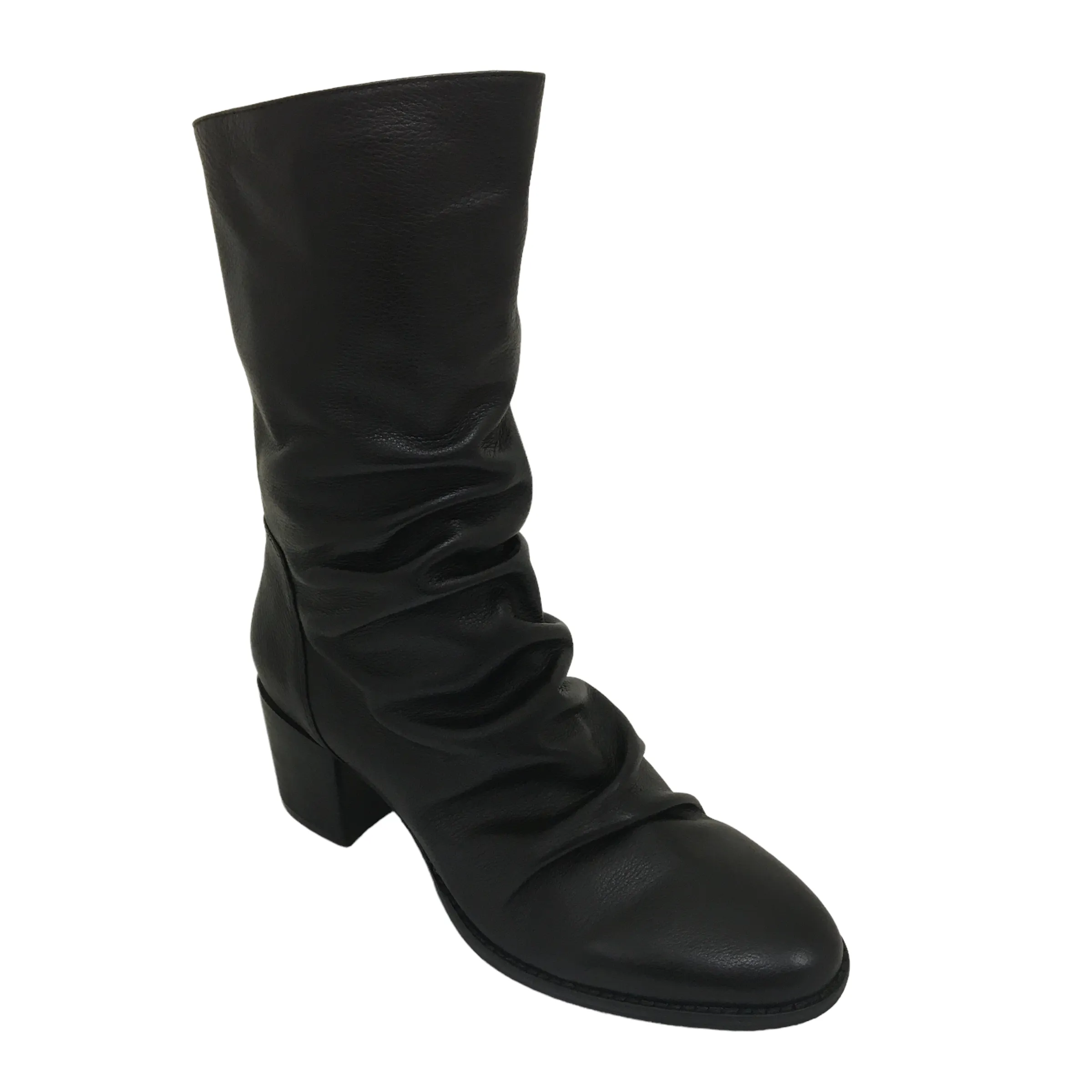 Django & Juliette Mizzly ~ Black ~ Dark Tan ~ Leather Boot