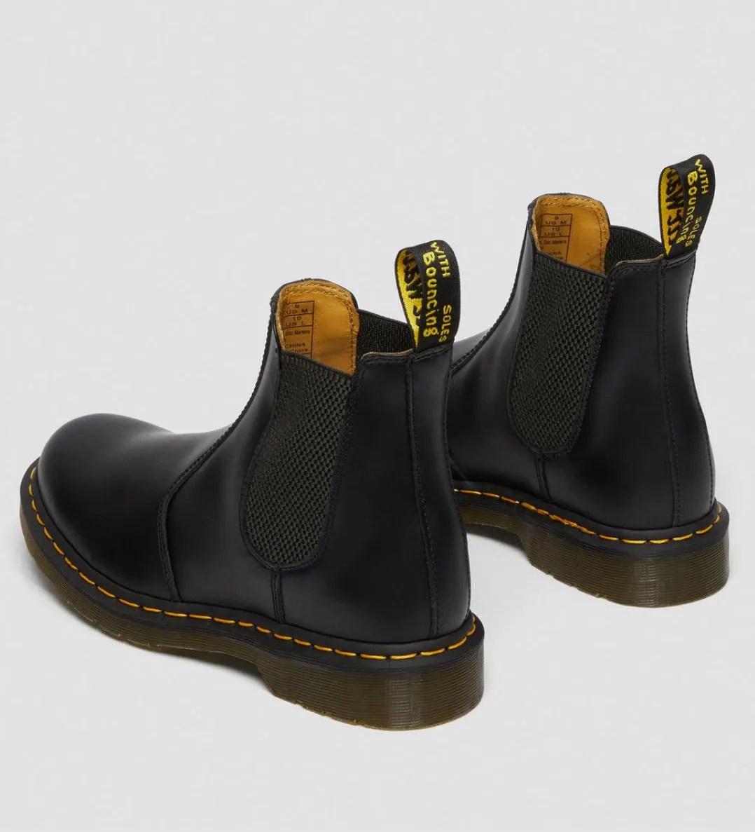 Dr.Martens 2976 black Smooth Chelsea Boots schwarz 22227001