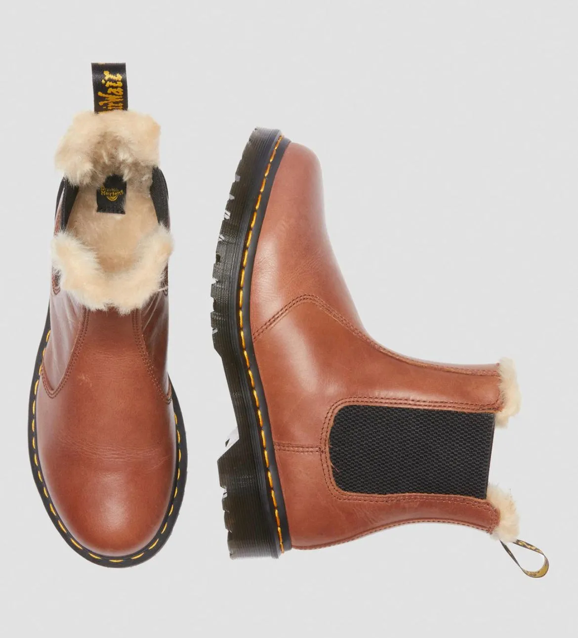 Dr.Martens 2976 Leonore Chelsea Boots Tan Farrier 27784225