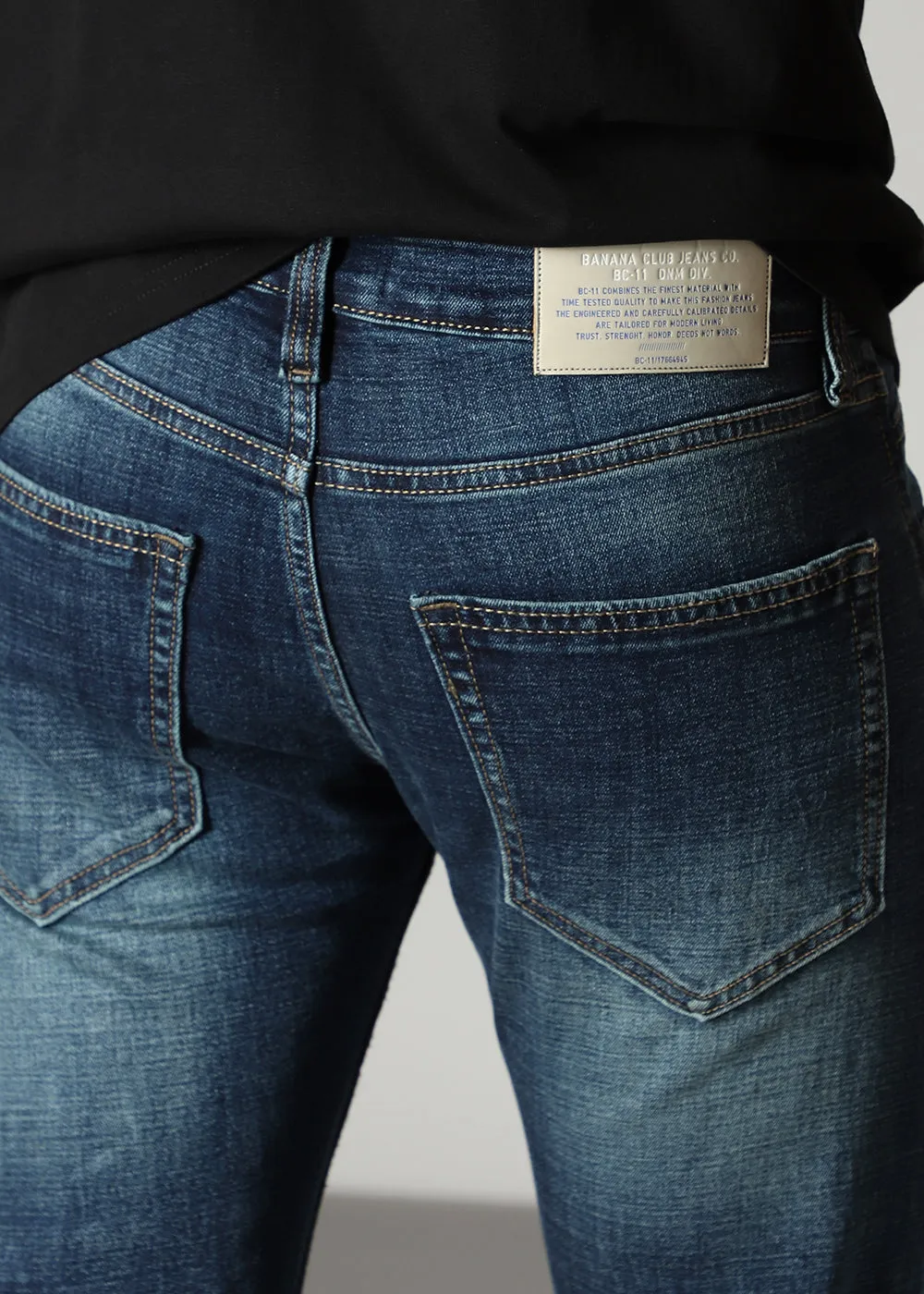 Dusty Blue Slim fit Jeans