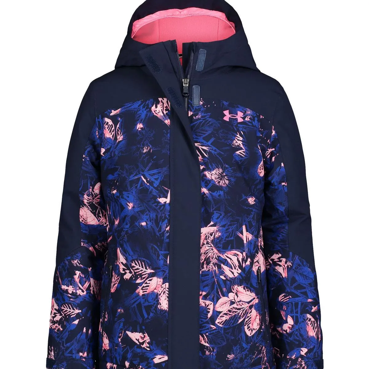 Girls Midnight Navy Jacket | Under Armour