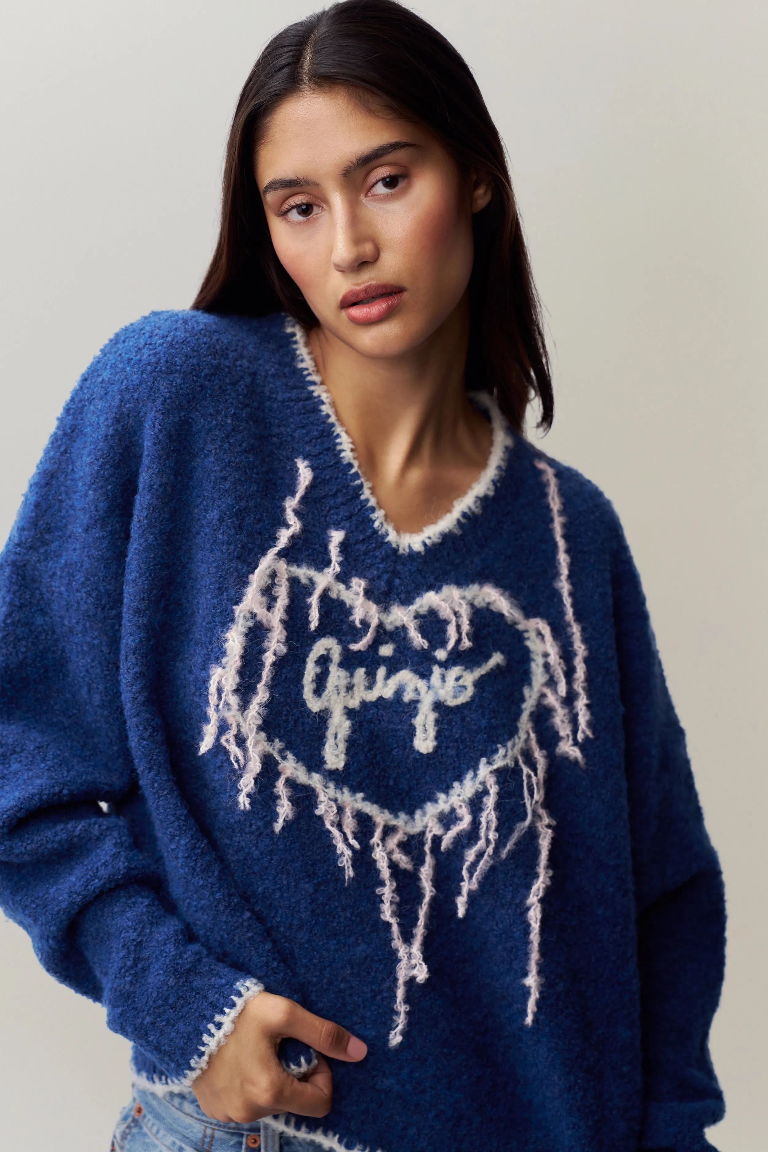 Guizio Heart Sweater