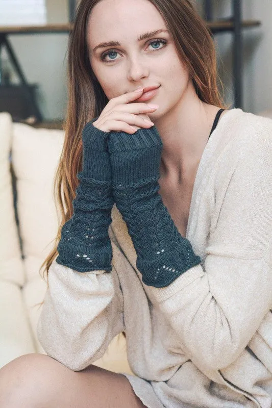 Knitted Arm Warmers