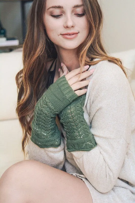 Knitted Arm Warmers