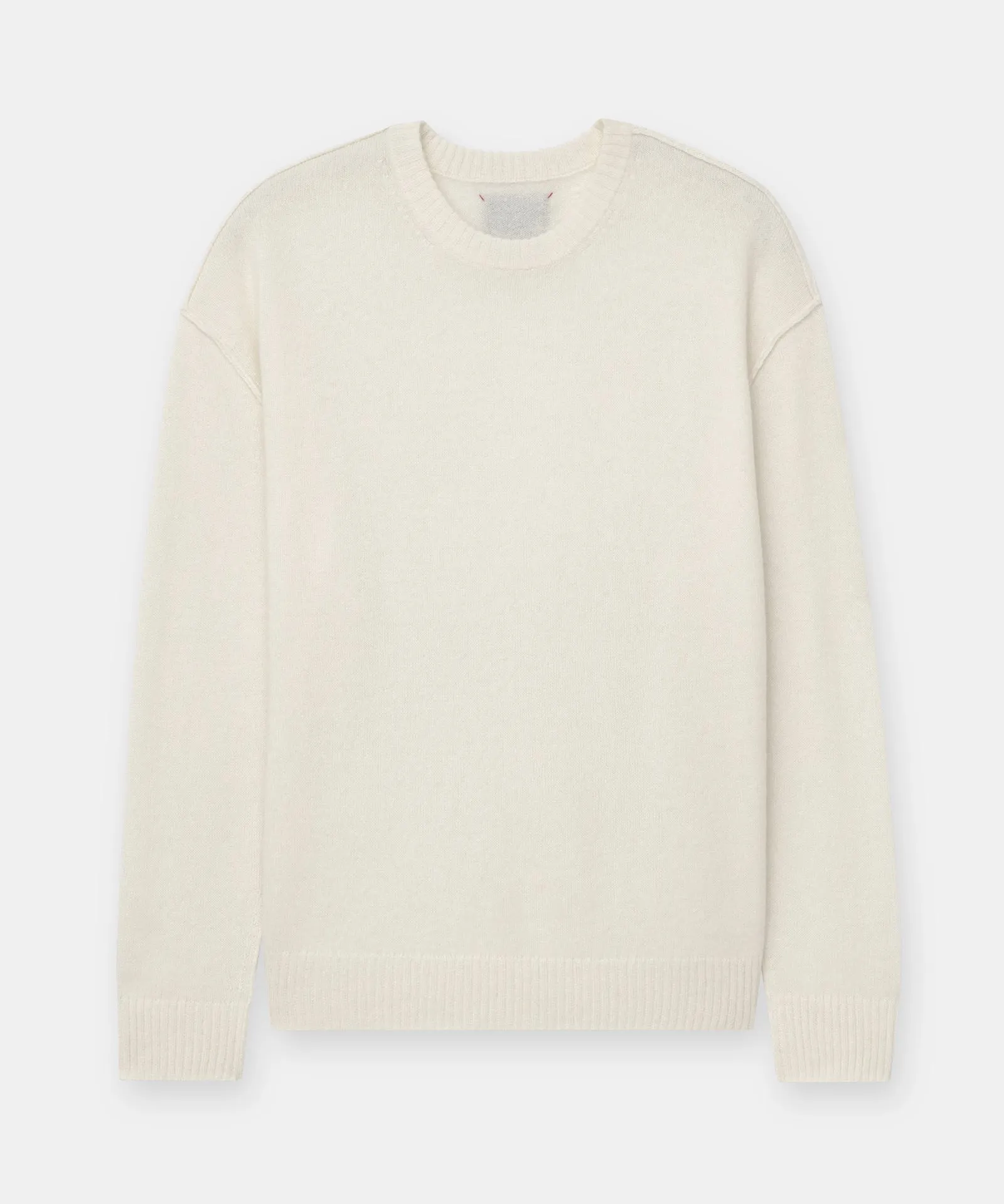 Lightweight Reversible Cashmere Crewneck Sweater