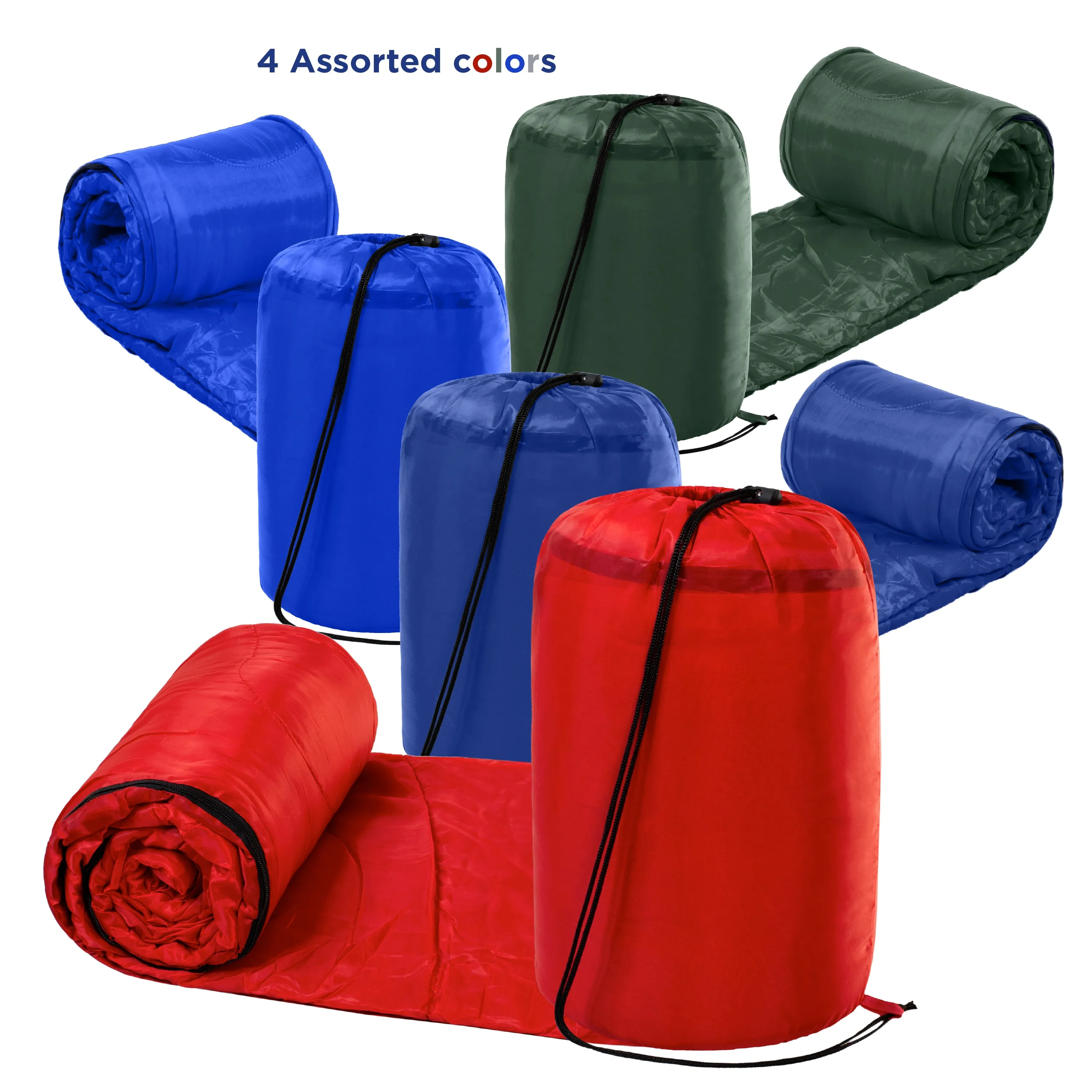 Lightweight Sleeping Bag 2 Lbs - Bulk Winter Accessories | Wholesale Case of 12 Sleeping Bags