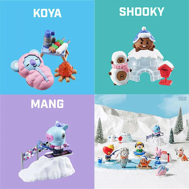 Line Friends BT21 Universtar Blind Figure Pack VOL.4 Winter Theme [1 RANDOM character]