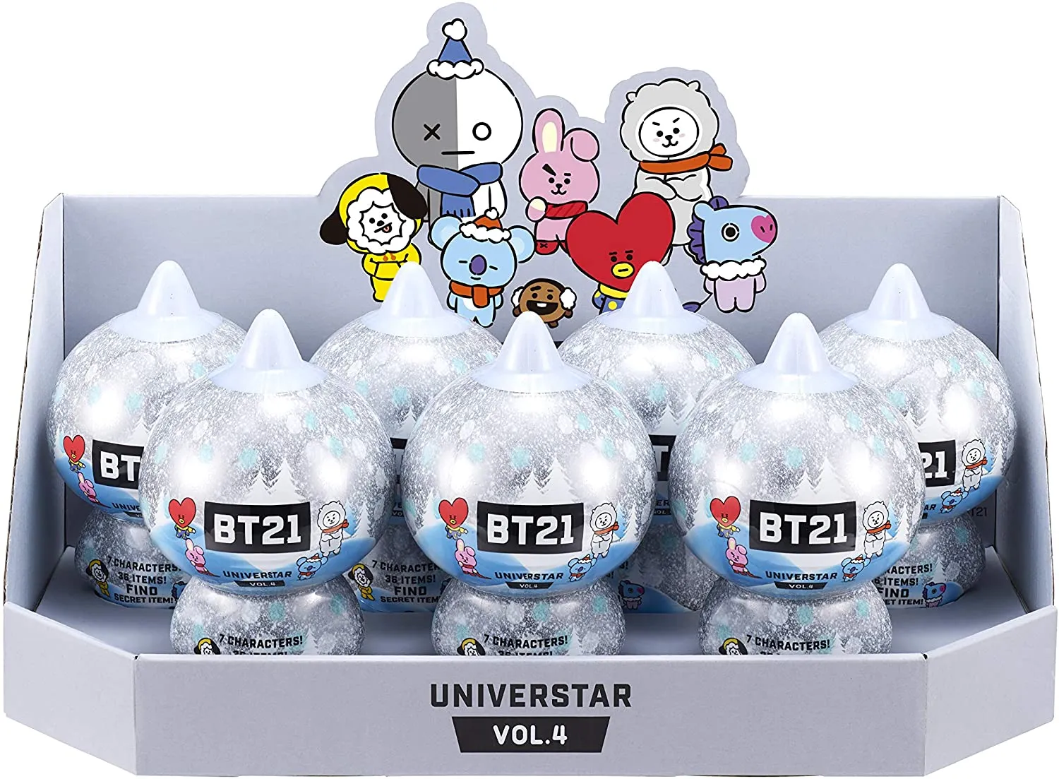 Line Friends BT21 Universtar Blind Figure Pack VOL.4 Winter Theme [1 RANDOM character]