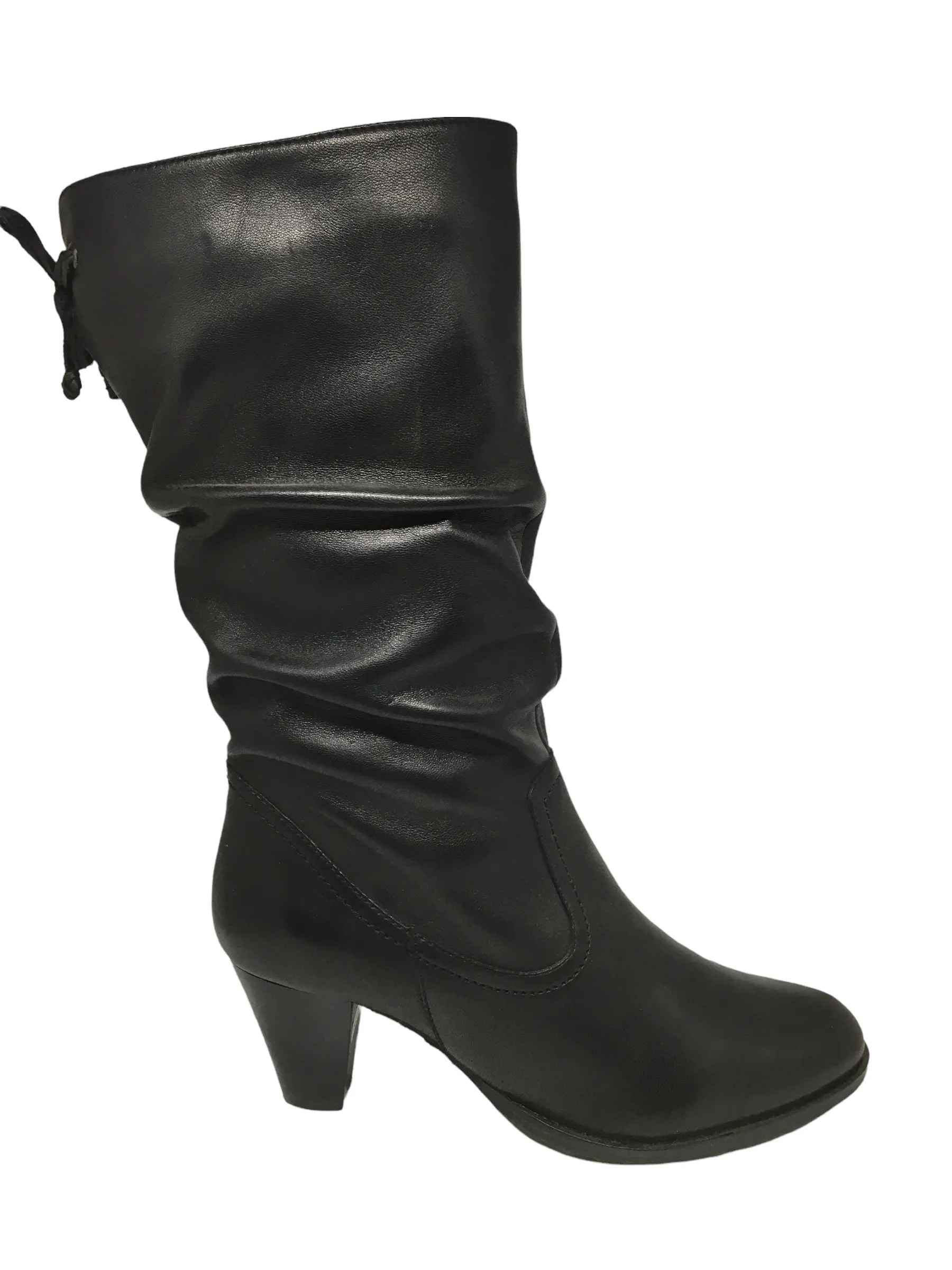 Martini Marco Hobby Boot ~ Black ~ Taupe Leather