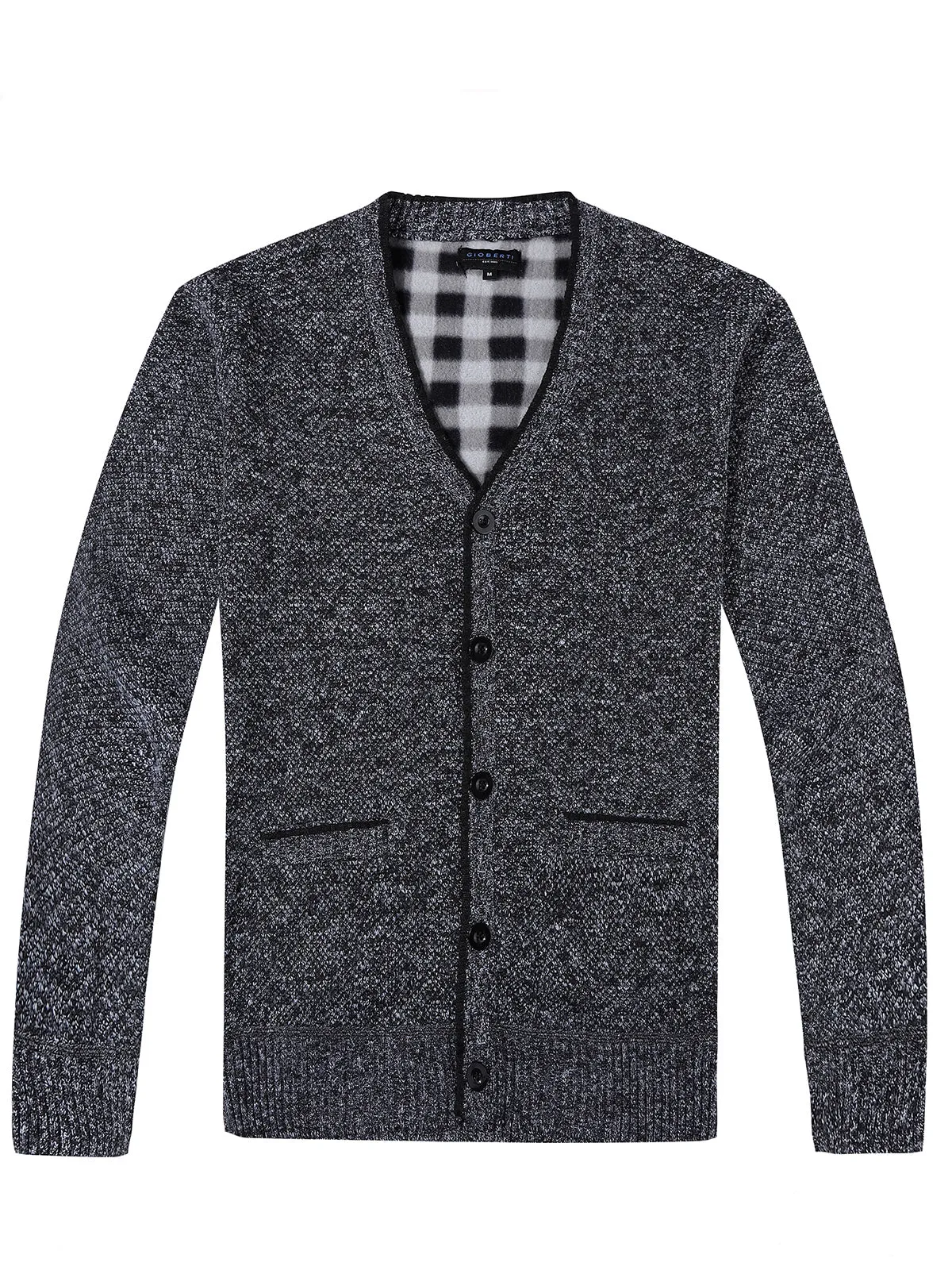 Men's V-Neck Cardigan Sweater