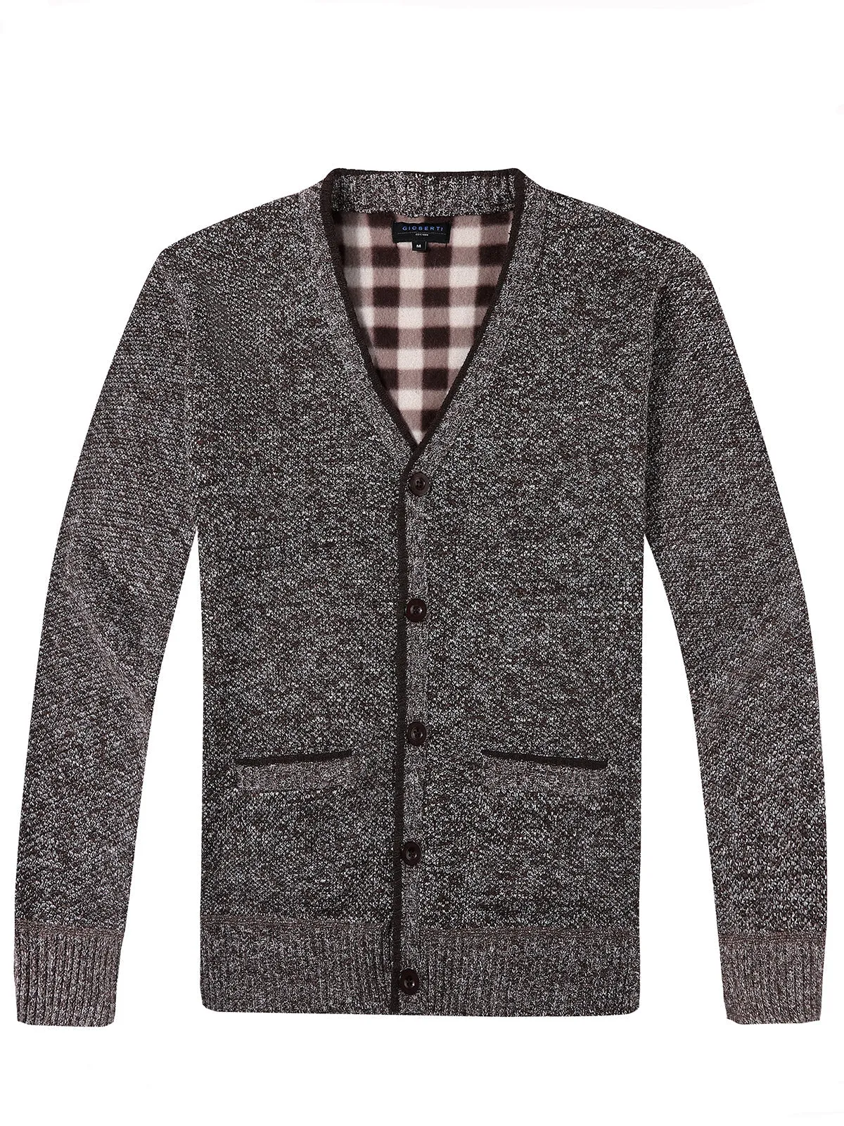 Men's V-Neck Cardigan Sweater