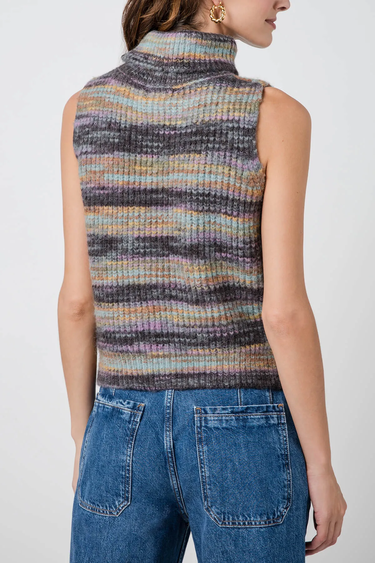 Molly Bracken Knitted Sleeveless Sweater