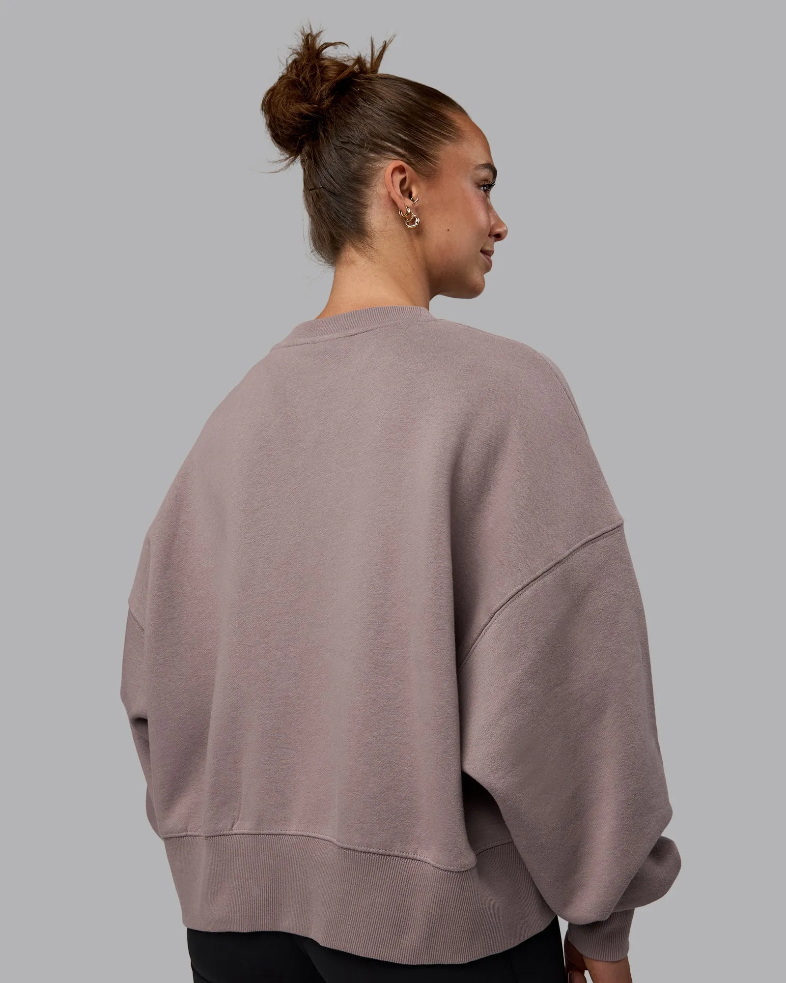 MVP Oversized Sweater - Greyish Purple