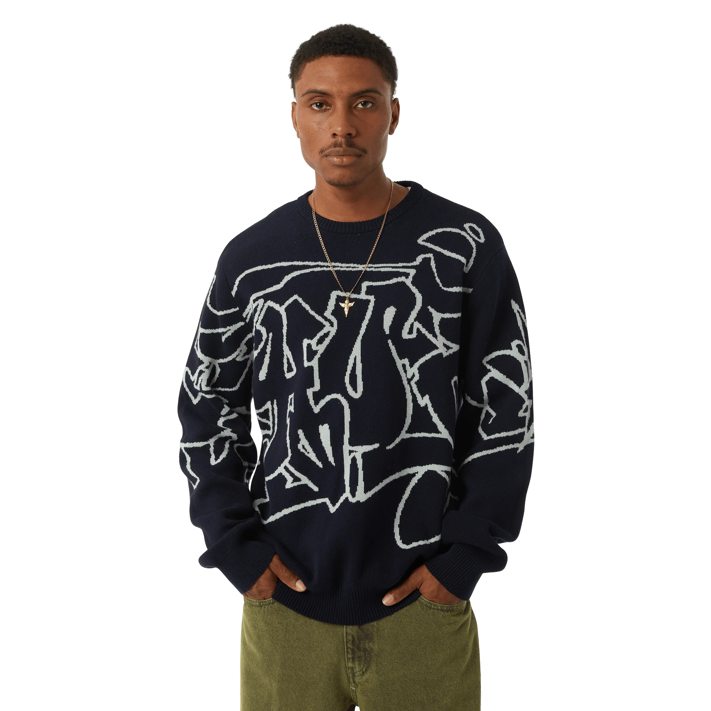 Outlines Crewneck Sweater