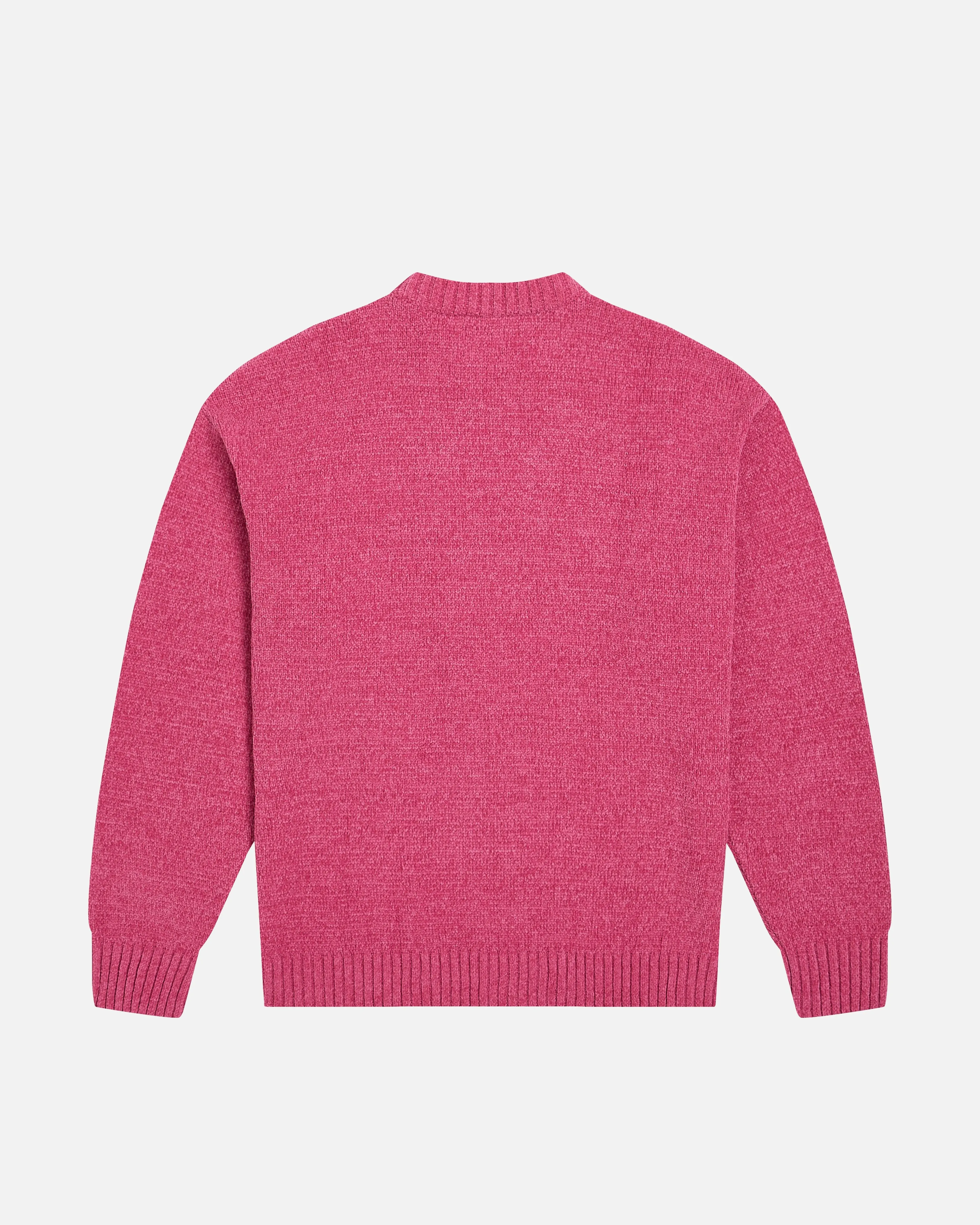 Patta Chenille Knitted Sweater (Fuchsia Red)