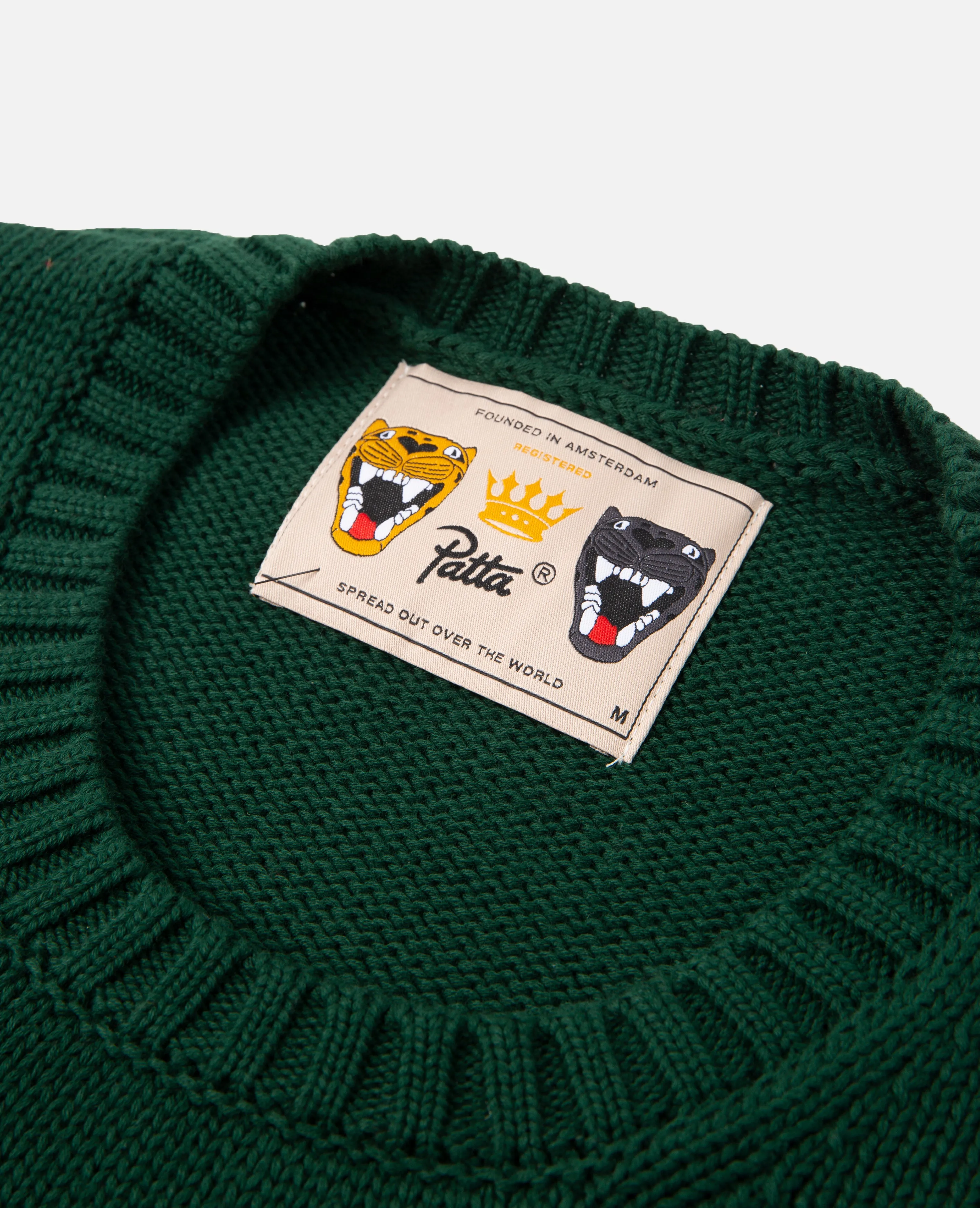 Patta University Knitted Sweater (Mountain View)