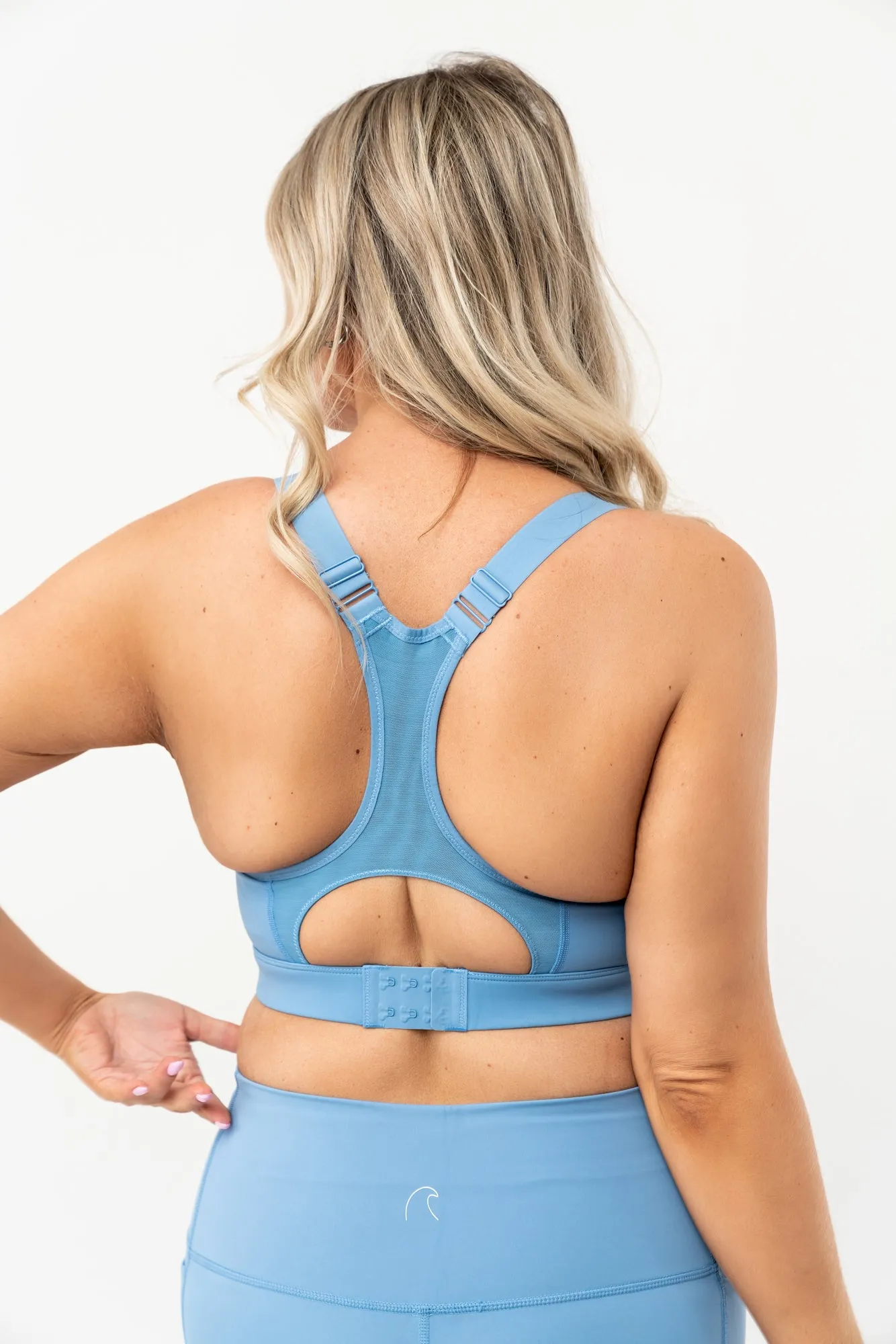 Performance Sports Bra | Surface Blue