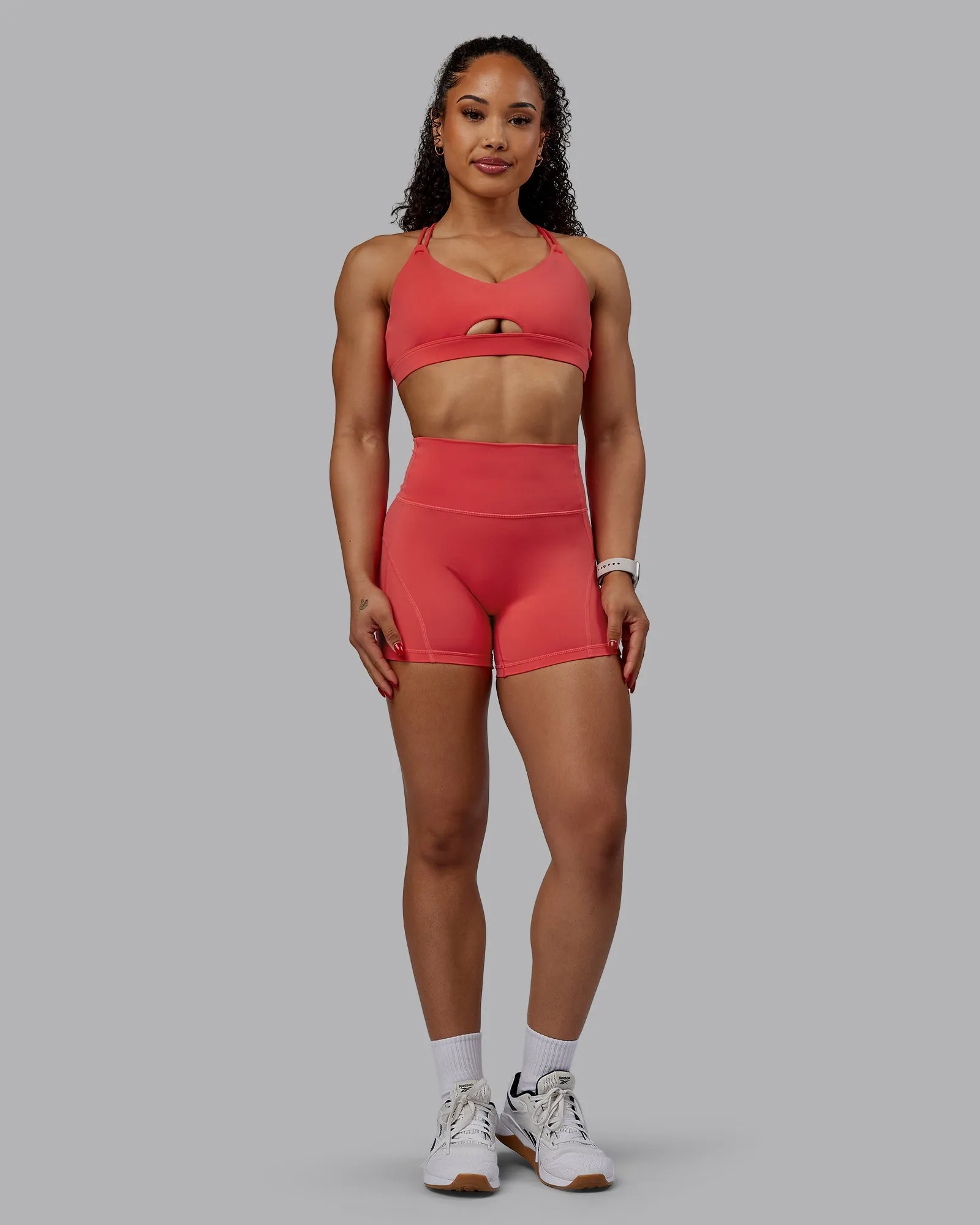 Pursue Sports Bra - Cayenne